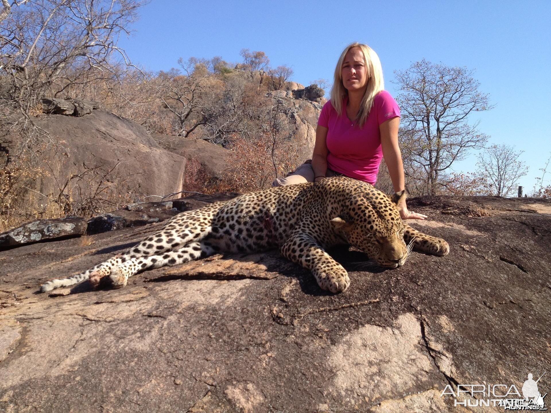 My wife and Leopard