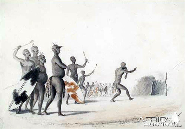 Mzilikazi by William Cornwallis Harris, 1836