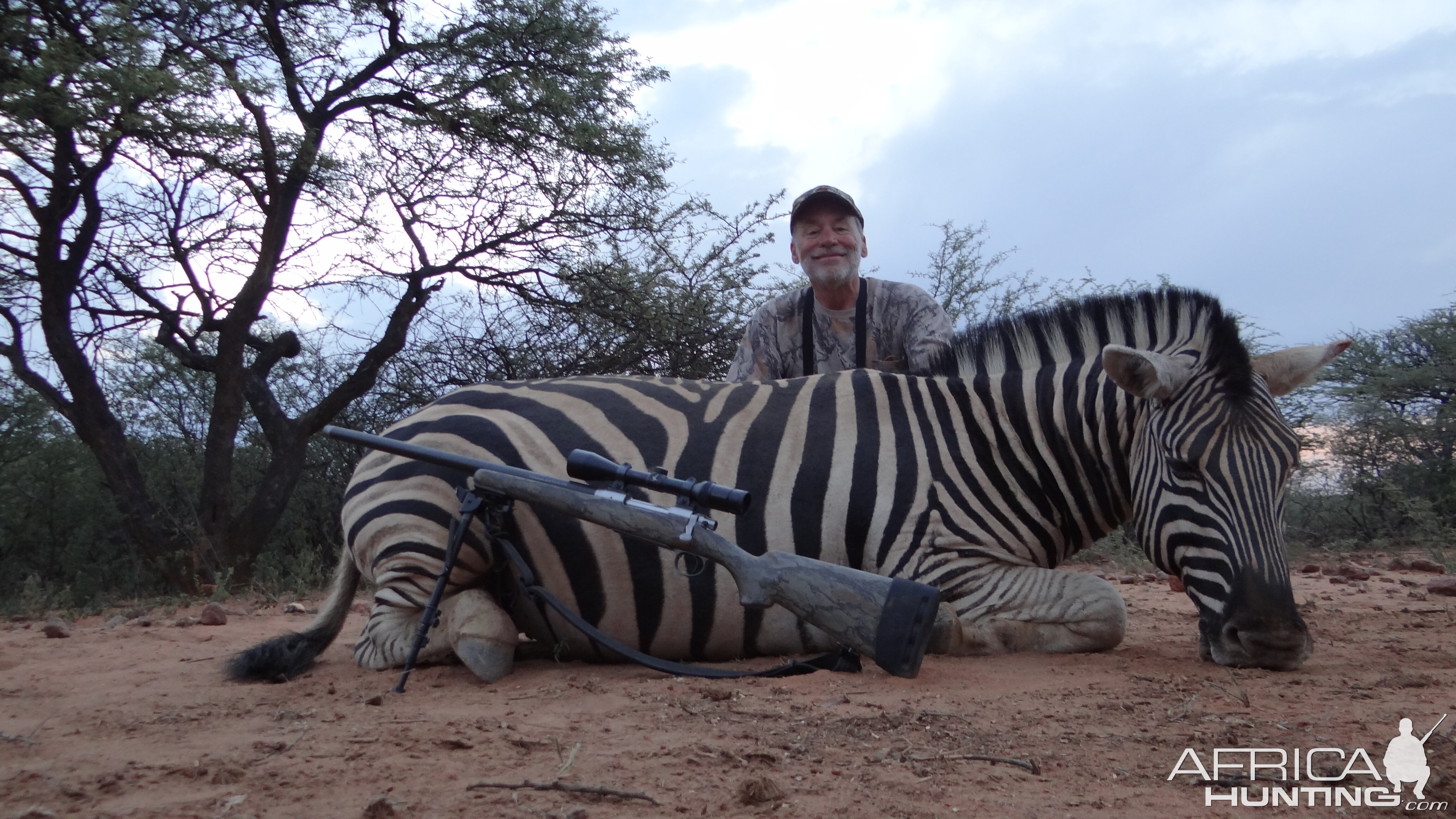 Namibia Hunt Burchell's Plain Zebra