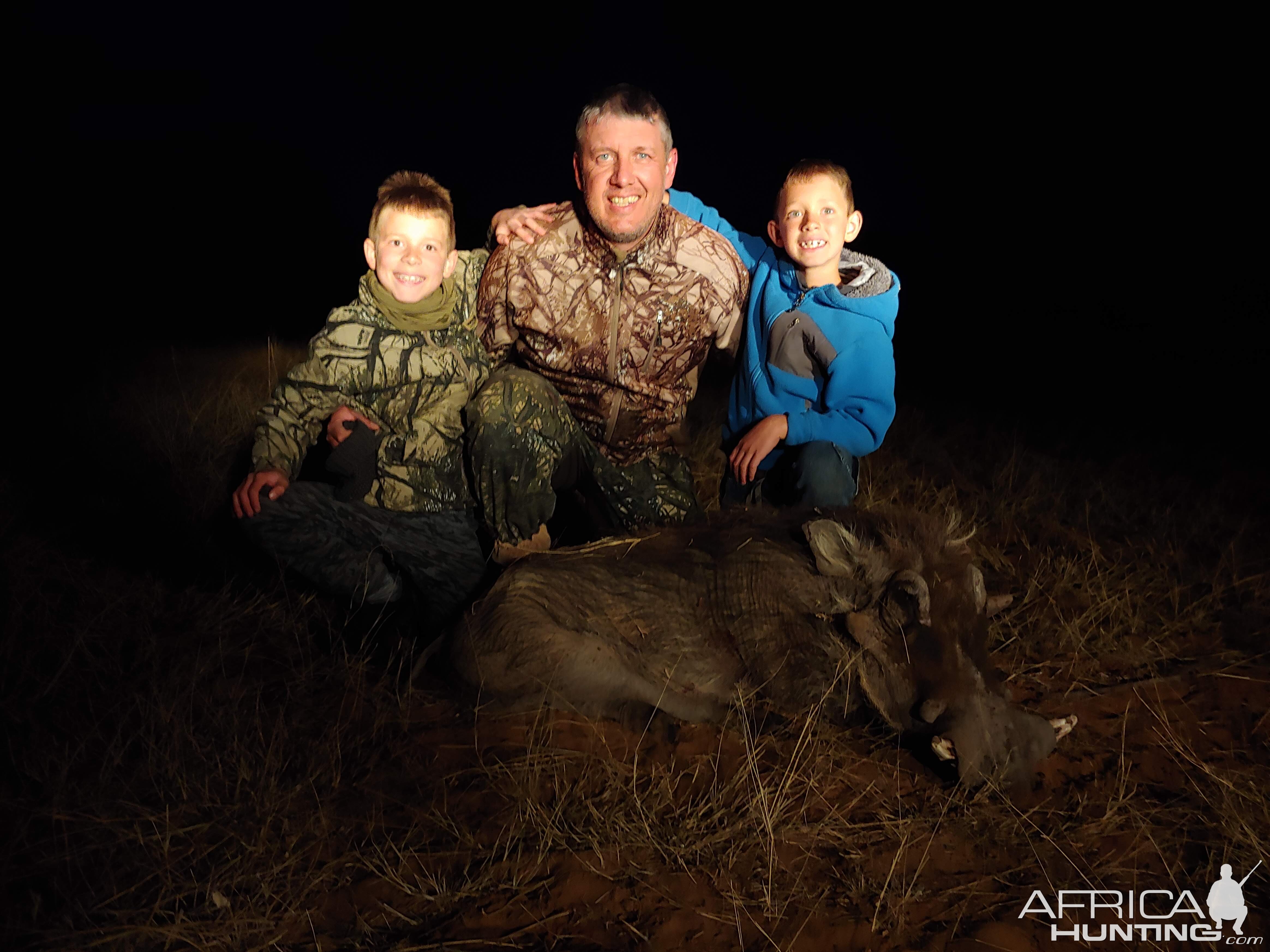 Namibia Hunt Warthog