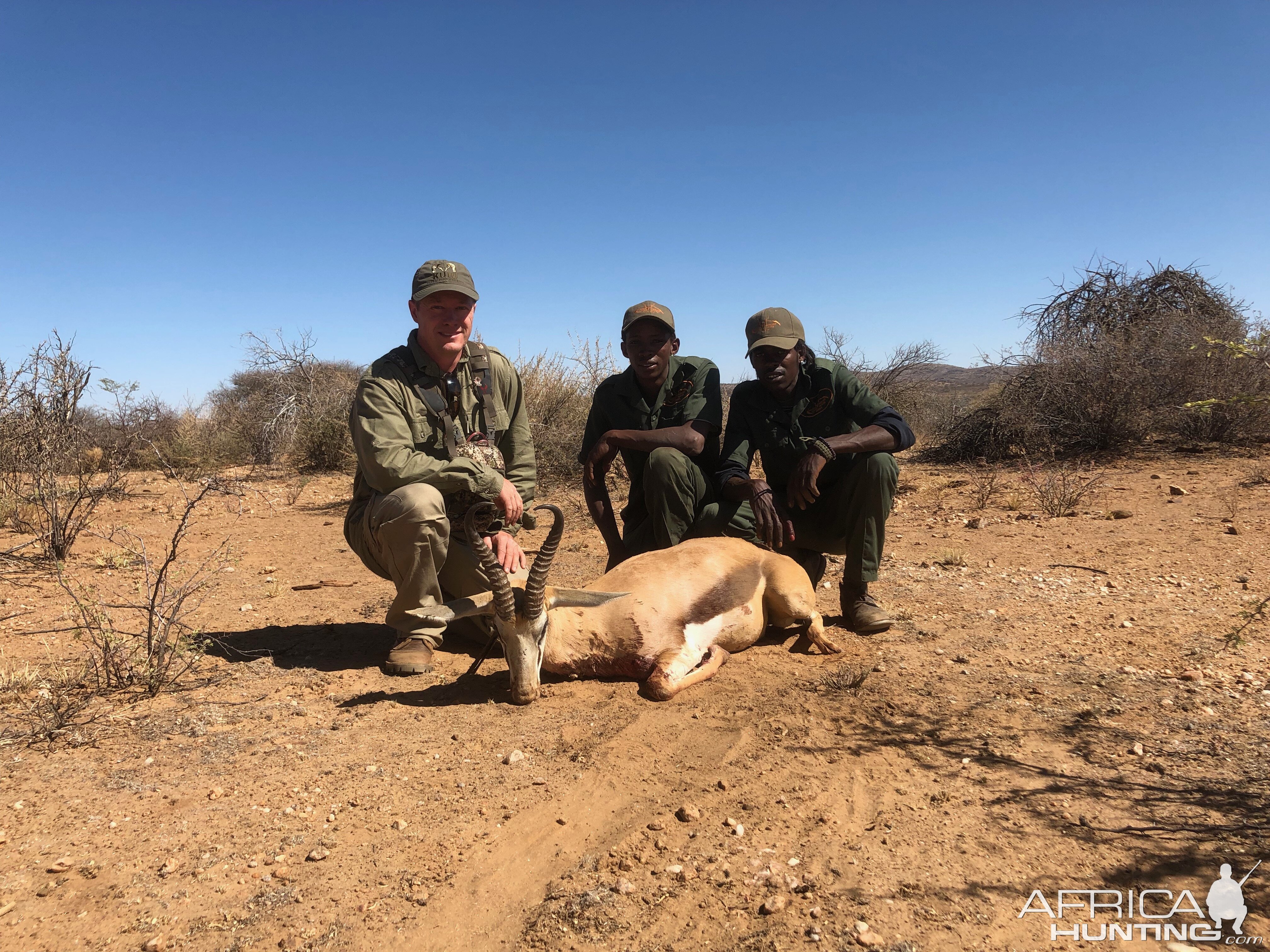 Namibia Hunting Springbok