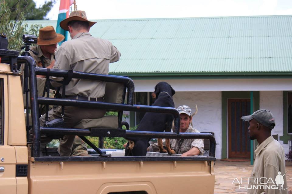 Namibia Hunting Vehicle