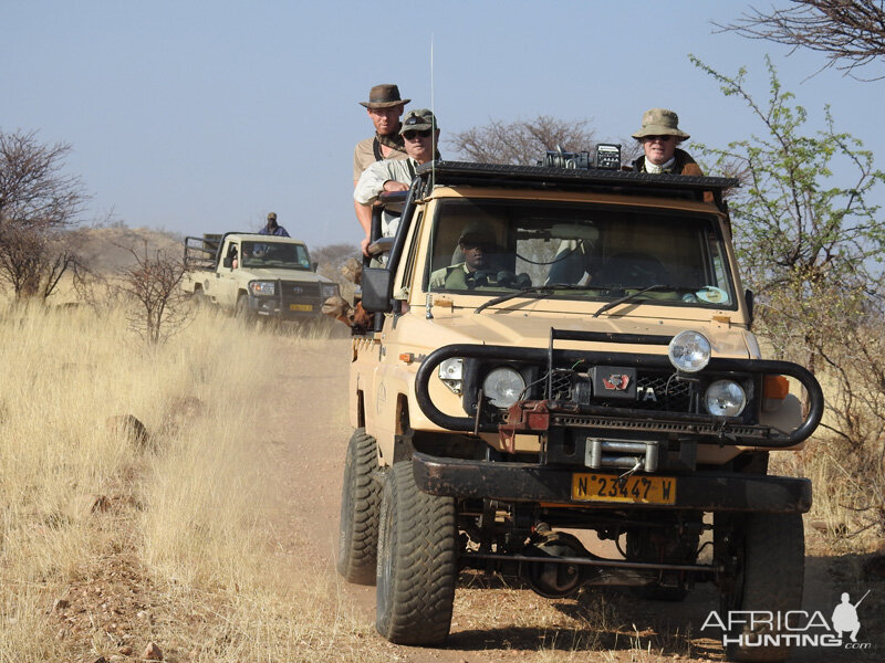 Namibia Hunting Vehicle