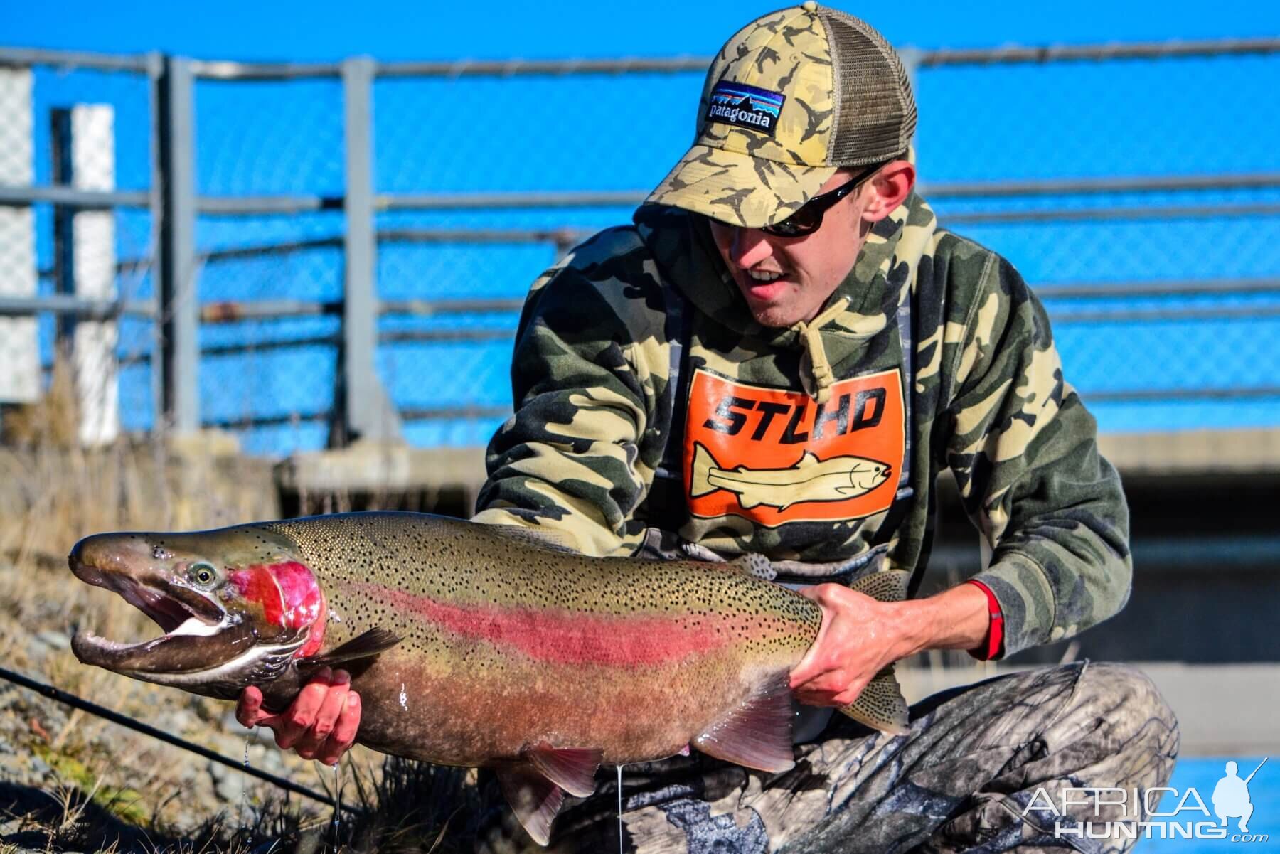 New Zealand Fly Fishing Rainbow Trout