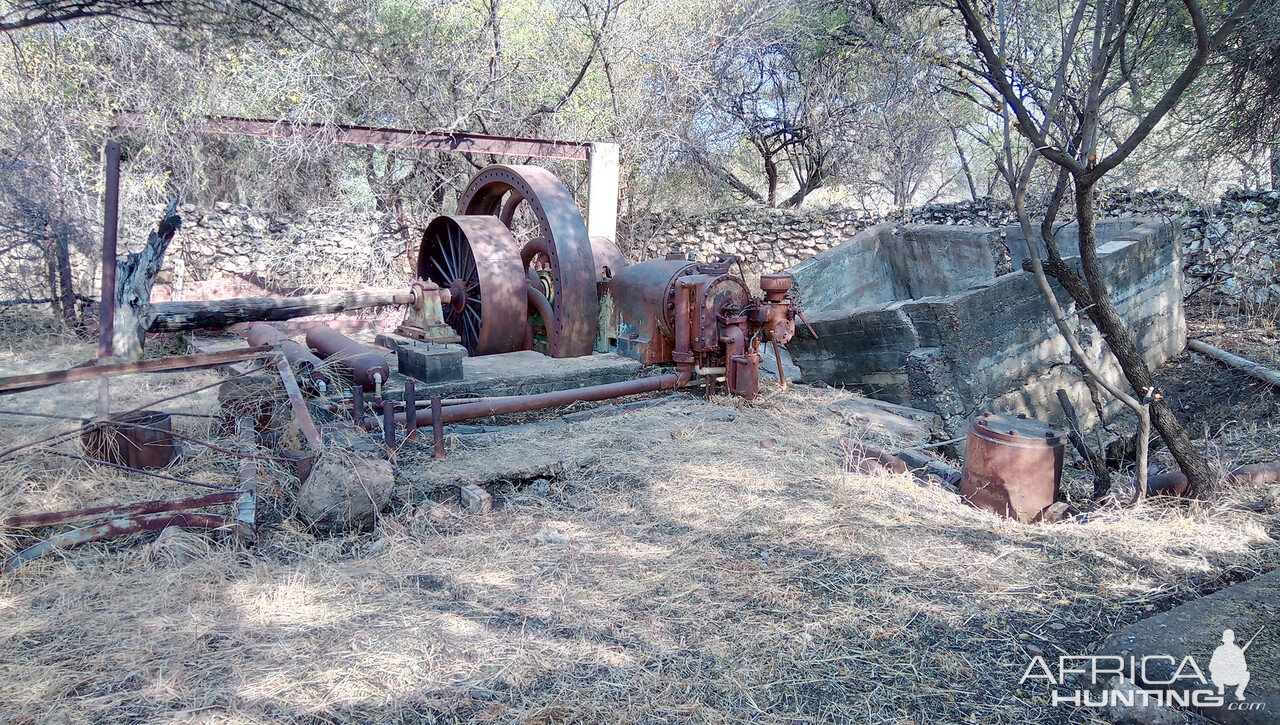 Old Crop Irrigation Pump Botswana