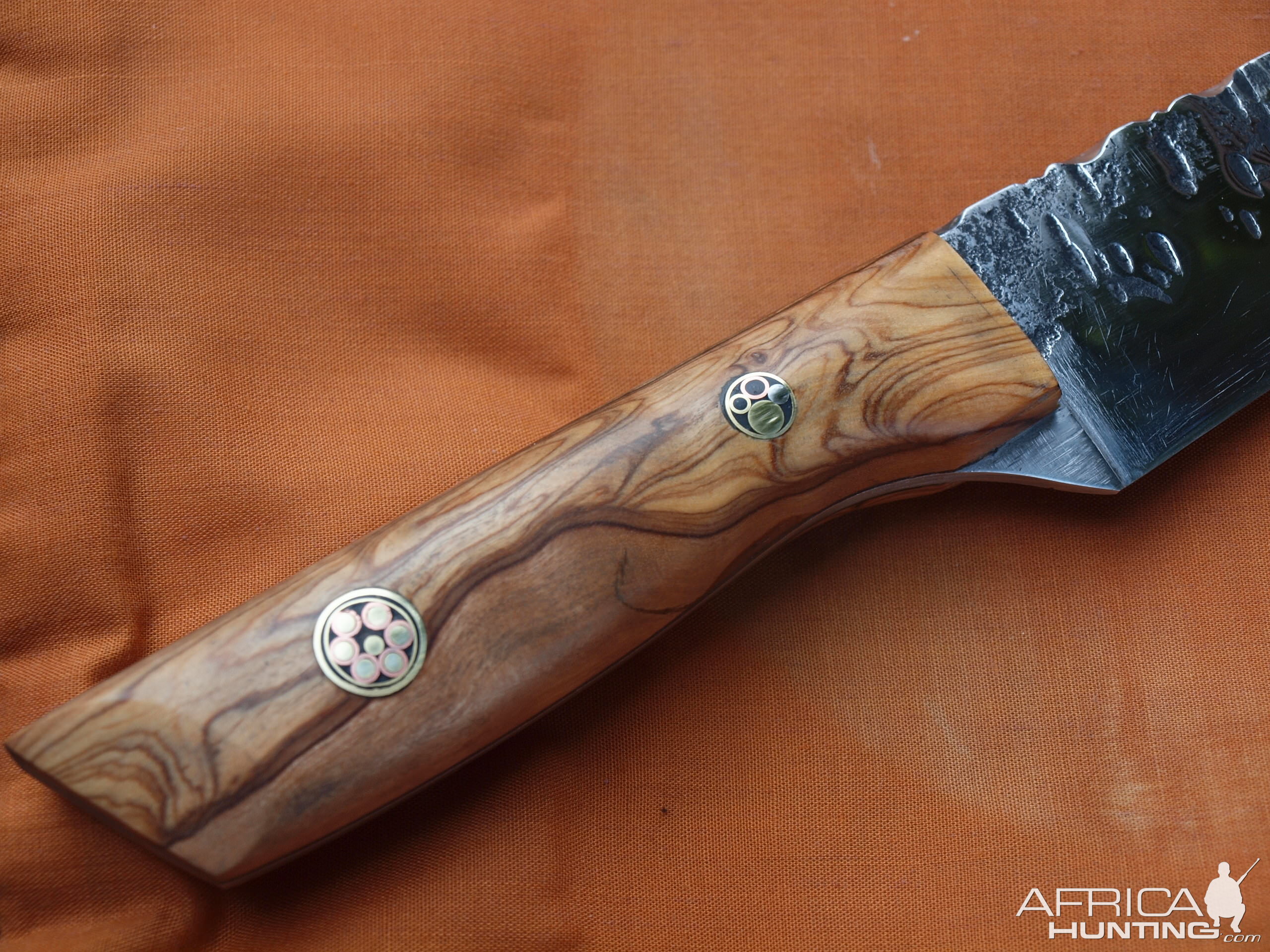 Olive wood as a handle