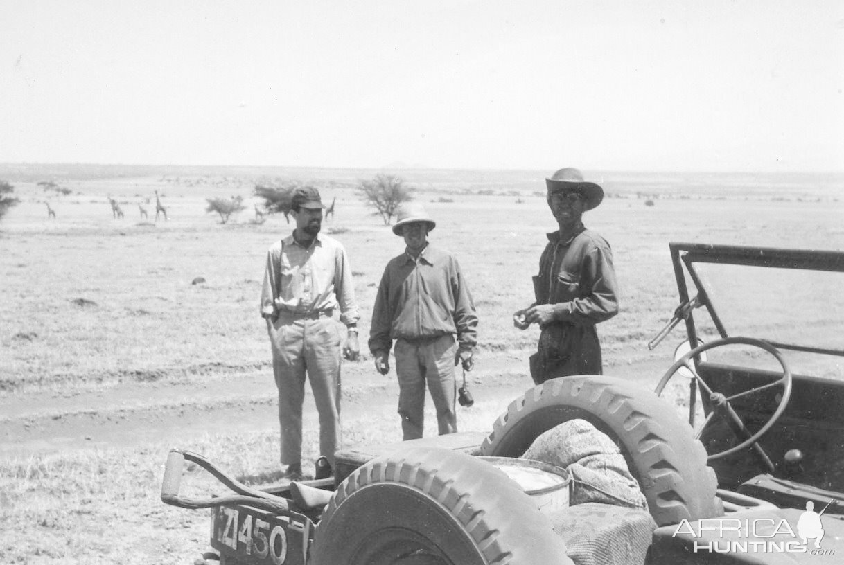 On the way to Ngorongoro Tanzania 1961