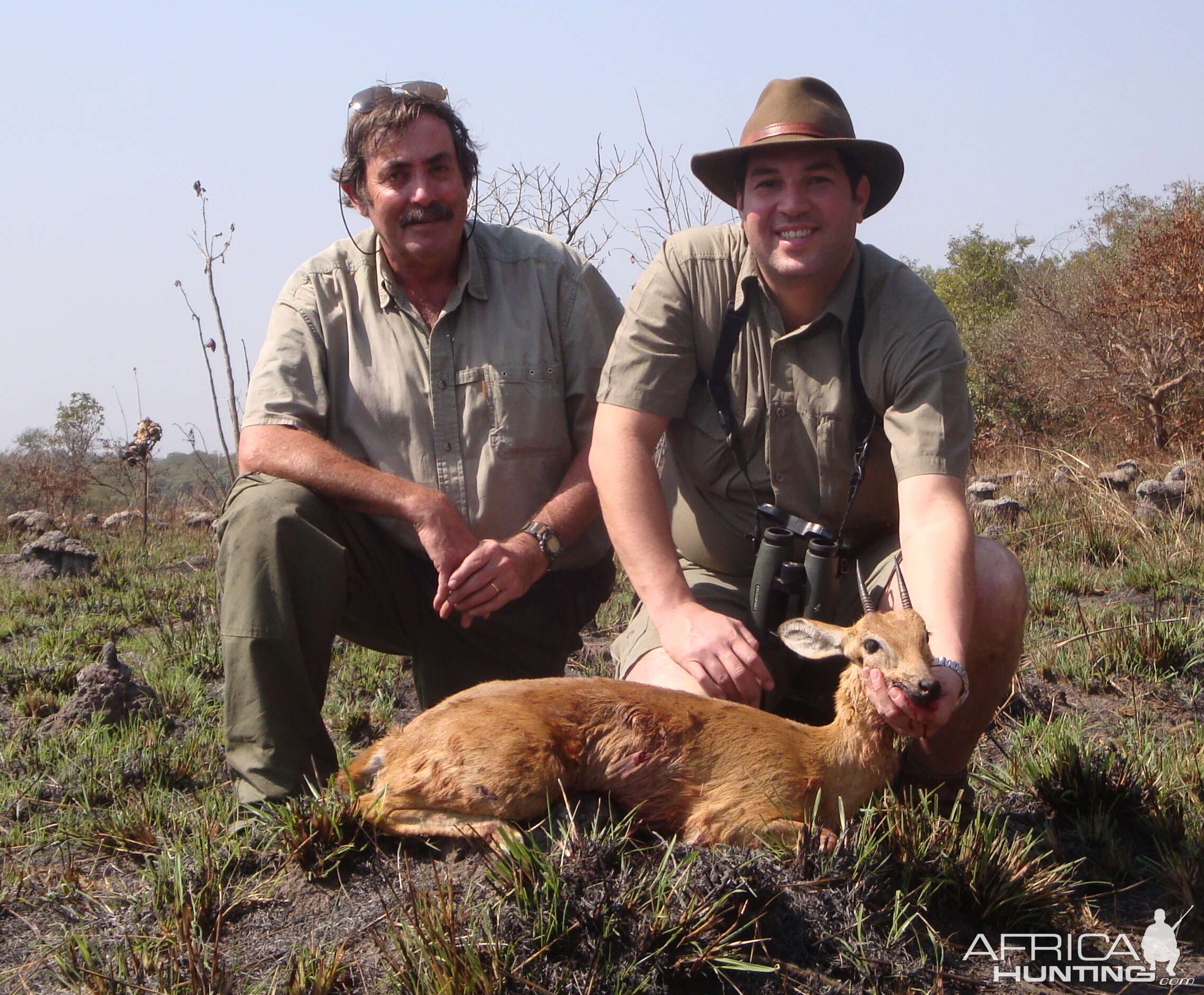 Oribi hunted in Central Africa with Club Faune
