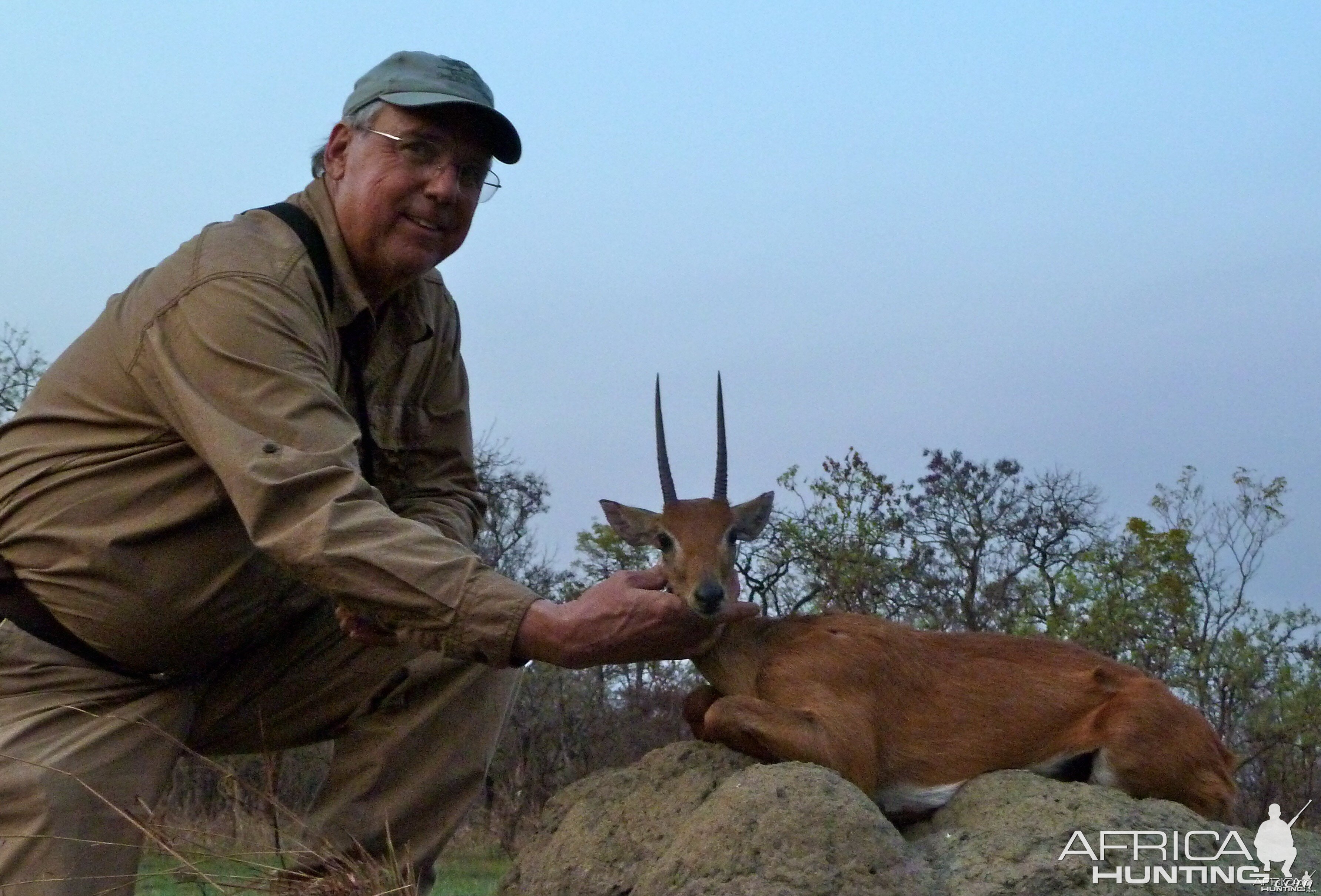 Oribi hunted in Central Africa with Club Faune