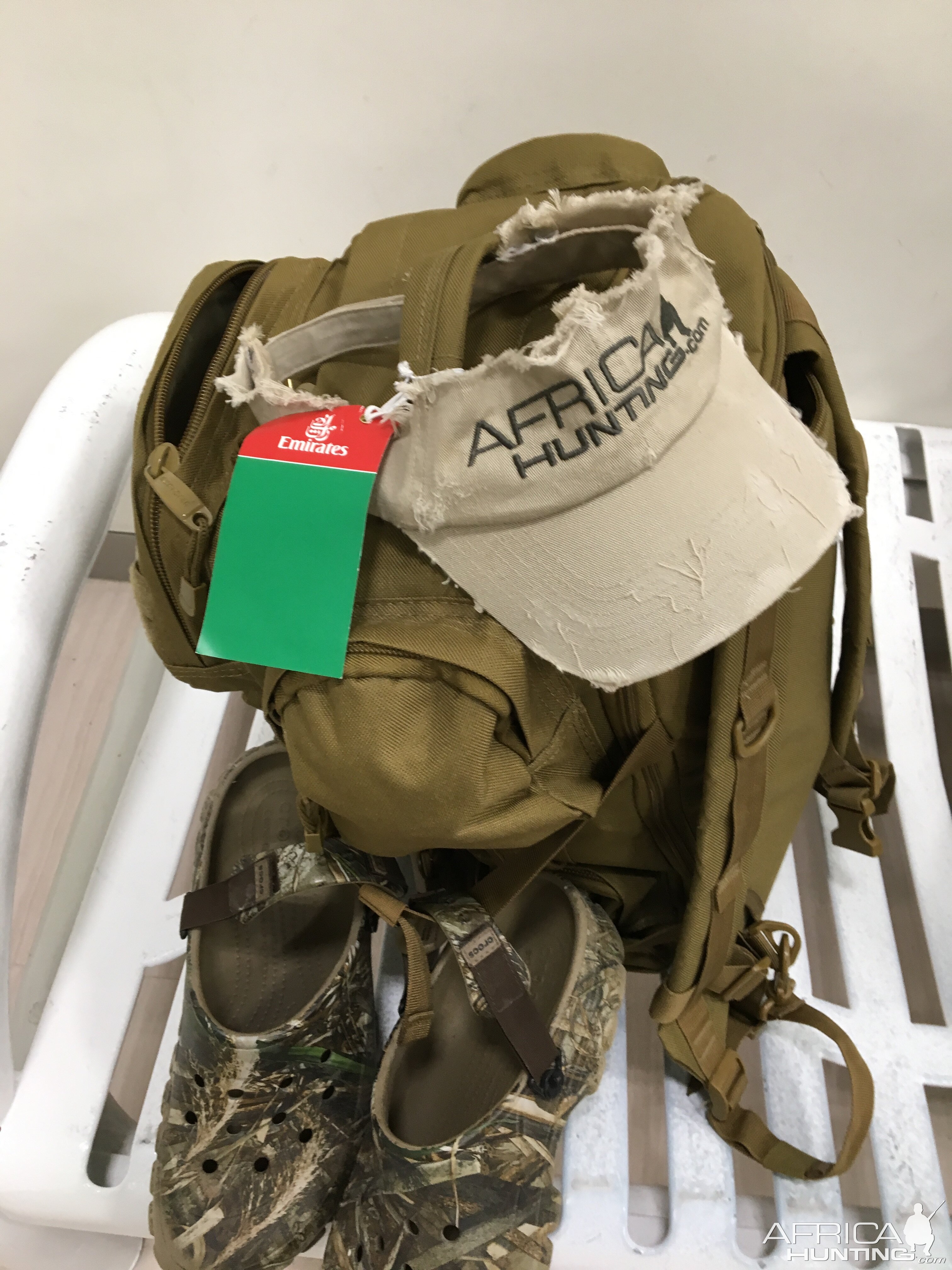 Packed for Hunting South Africa