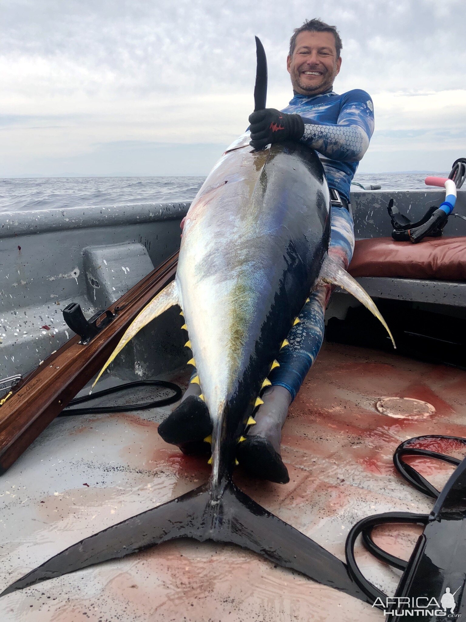 Panamá Spearfishing Yellowfin Tuna