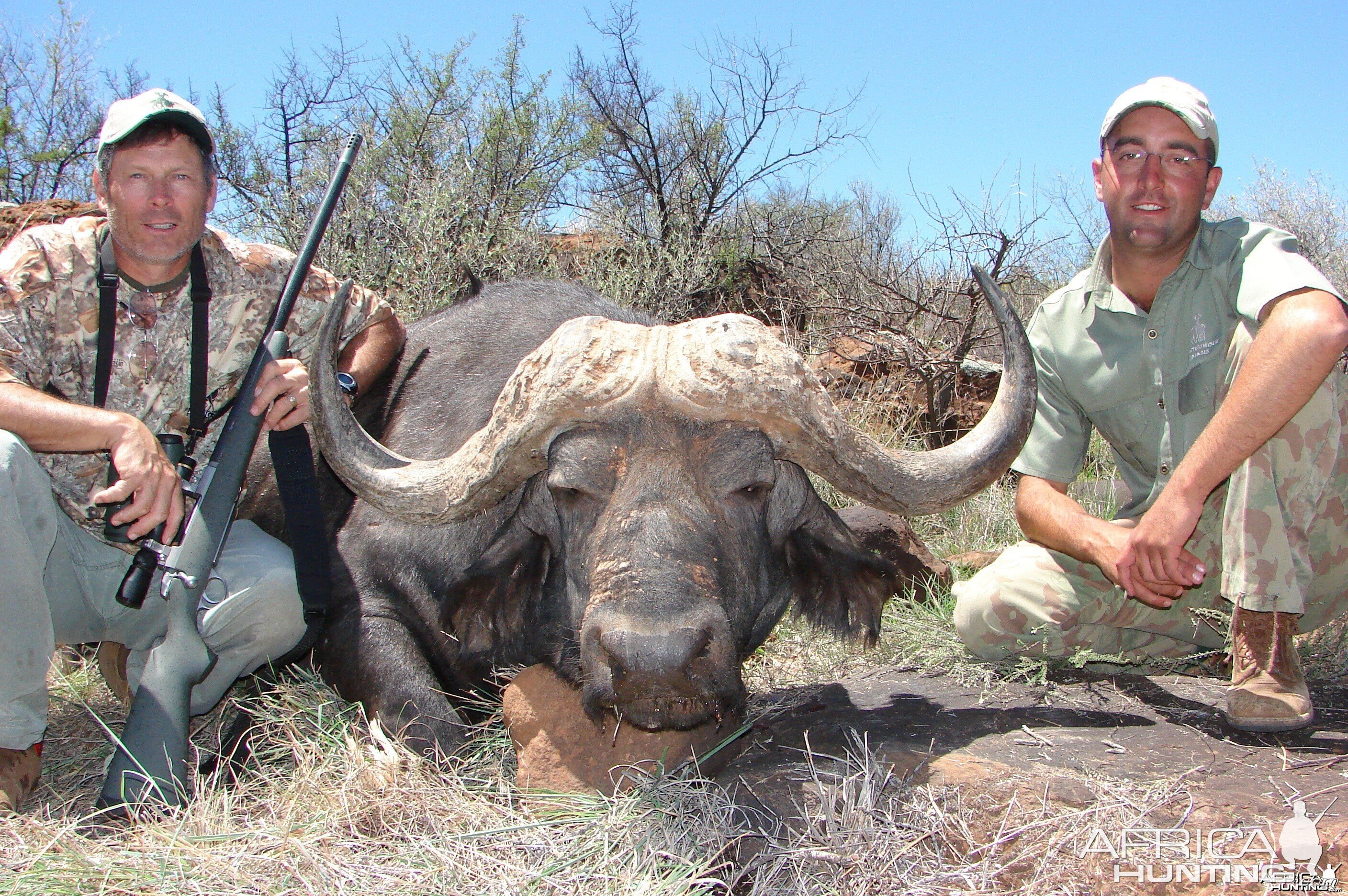 PH Stauss Jordaan with Wintershoek Johnny Vivier Safaris in South Africa