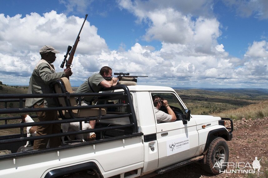 Pro Hunting Safaris Hunting Vehicle