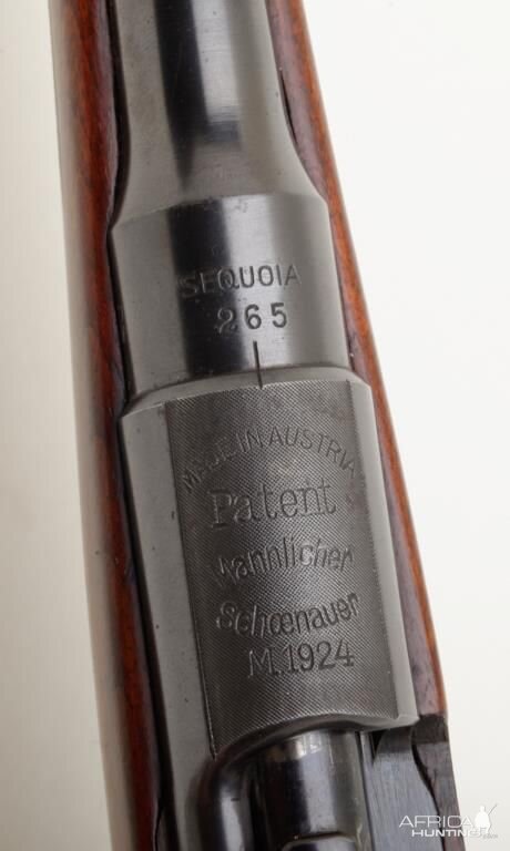 Proof date on Mannlicher Schönauer M1924