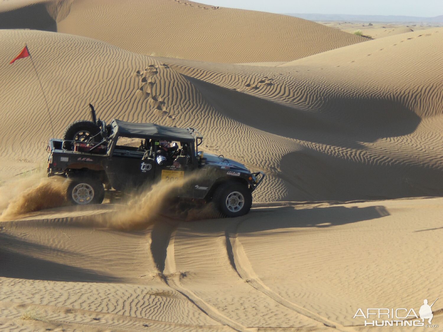 Racing Tuareg Rallye Erg Chebbi in Morocco