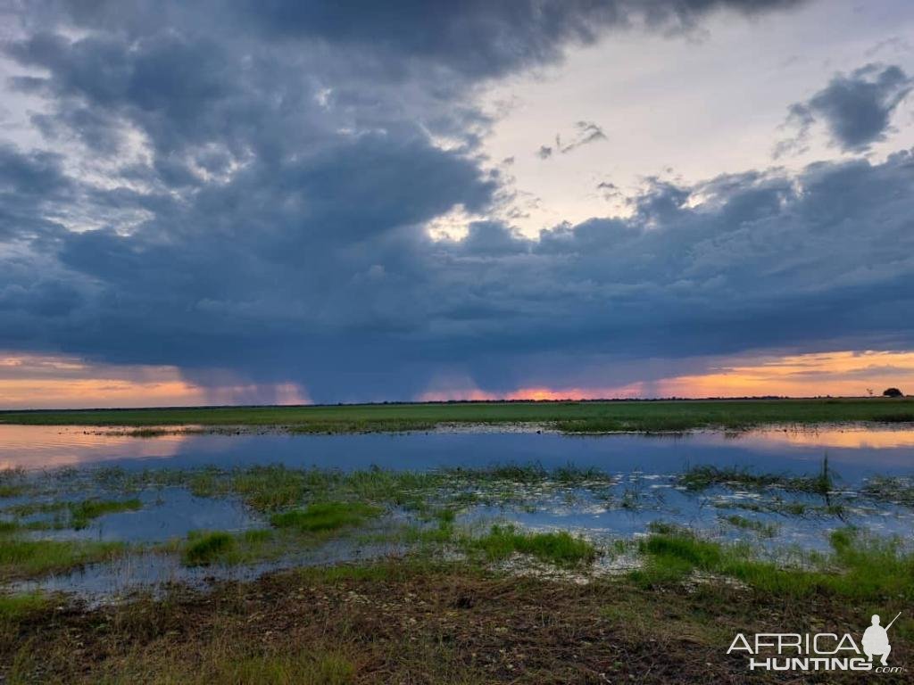 Rain Bwabwata West Namibia