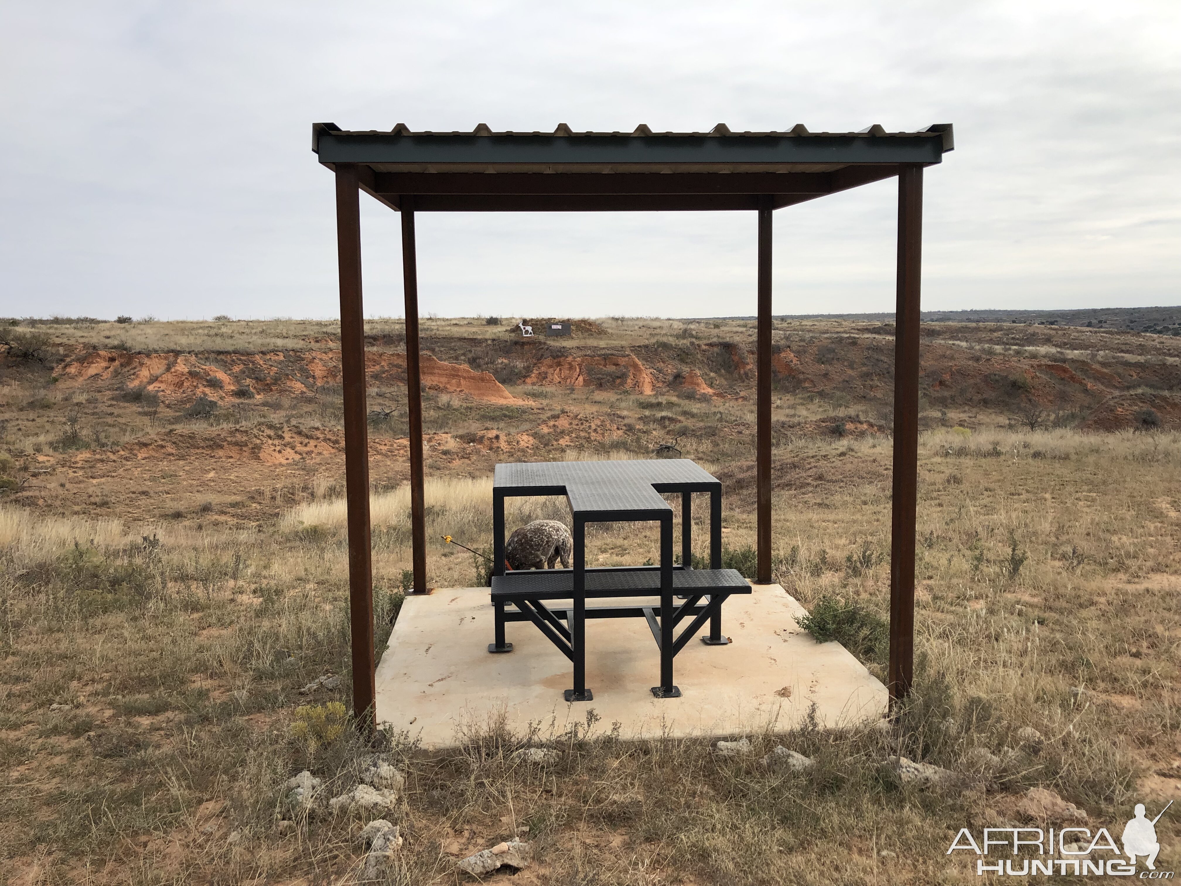 Range shooting before hunt