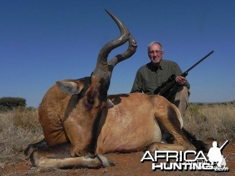 Red Hartebeest hunt with Wintershoek Johnny Vivier Safaris