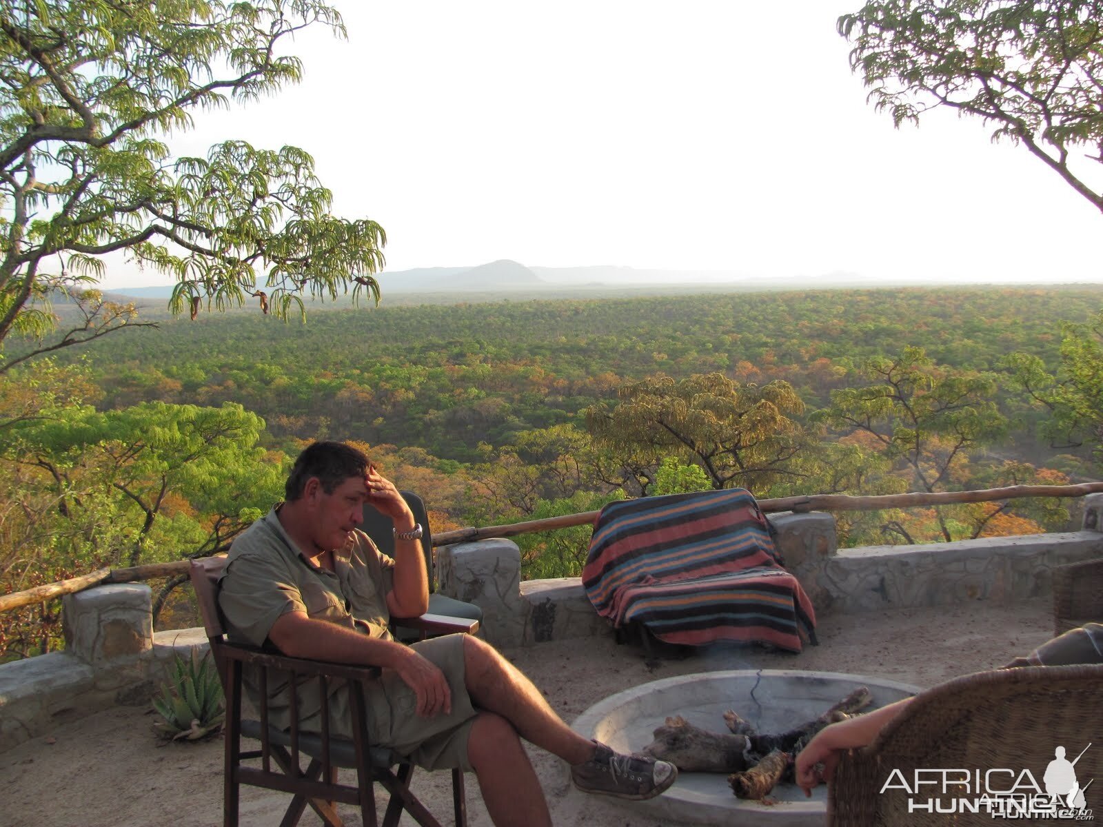 Relaxing at the end of the day