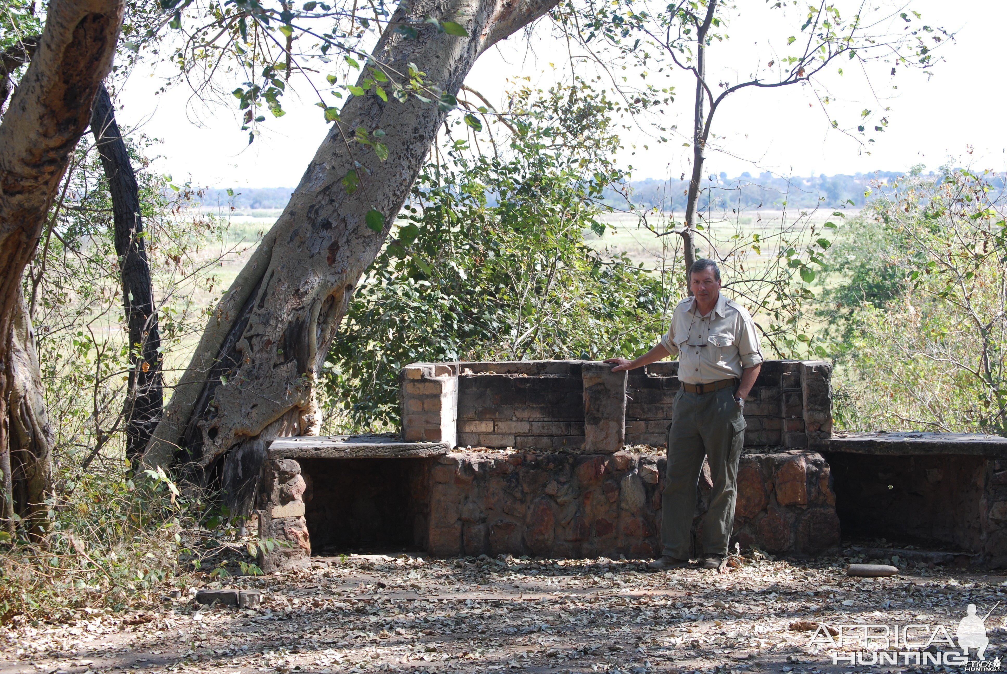 Remains of Jan Breytenbach's Quarters 32 Battalion