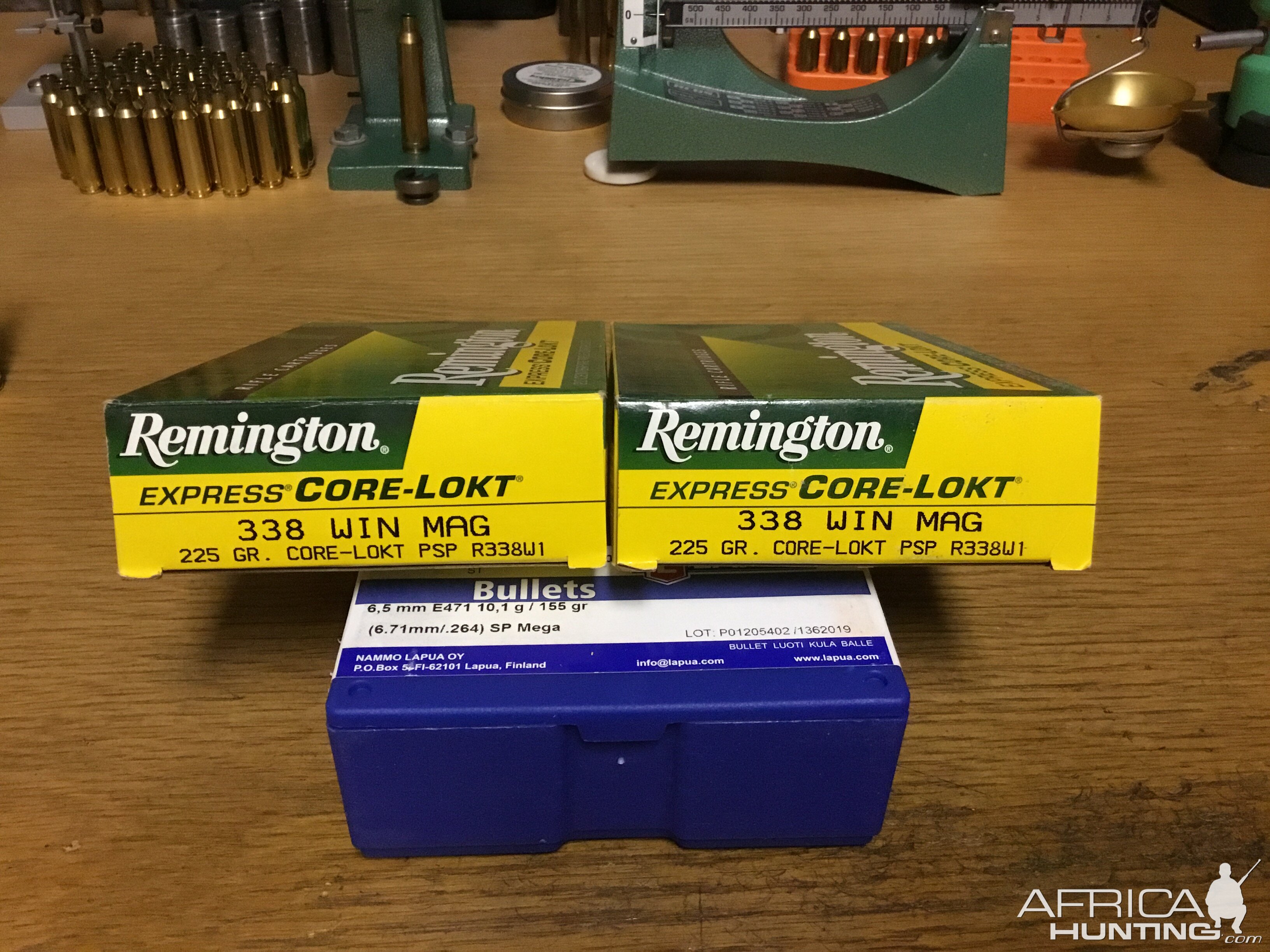 Remington 338 win mag 225 grain PSP’s