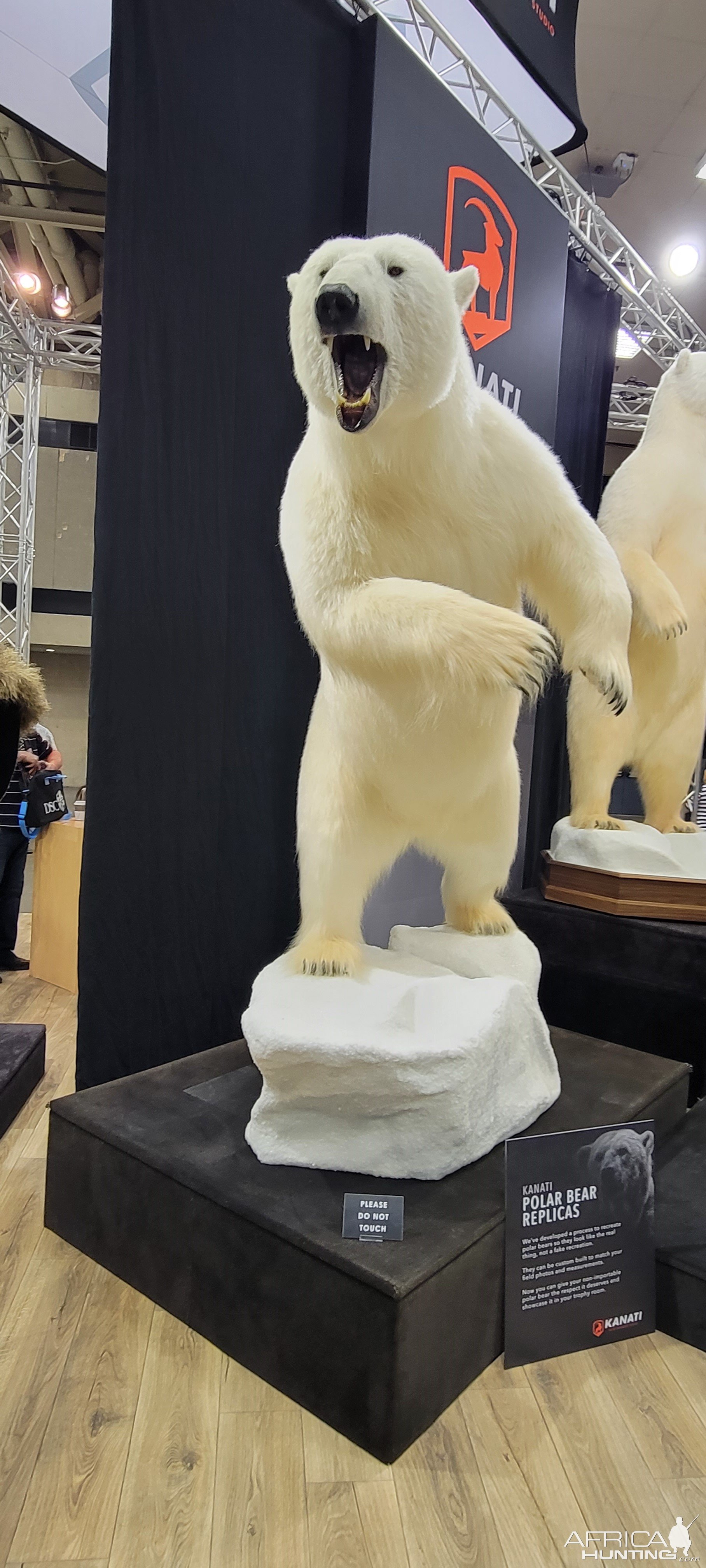 Reproduction Polar Bear Full Mount Taxidermy