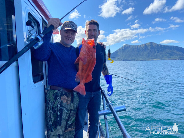 Rockfish Fishing Kodiak Island Alaska