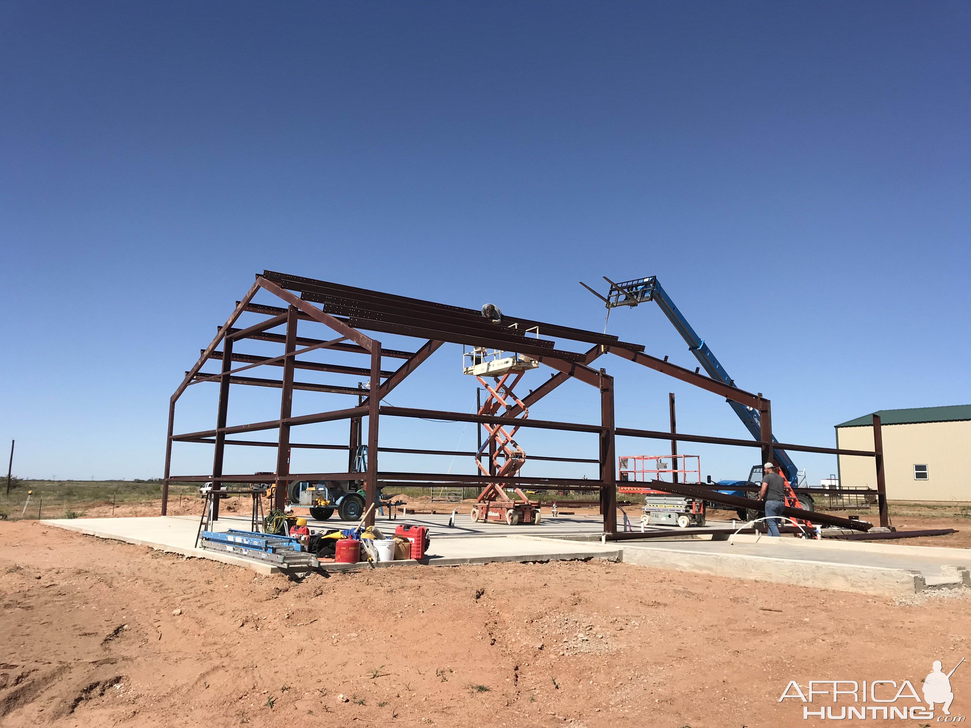 Rockin G Ranch New lodge construction