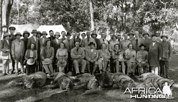 Royalty  & British Officers - 1929