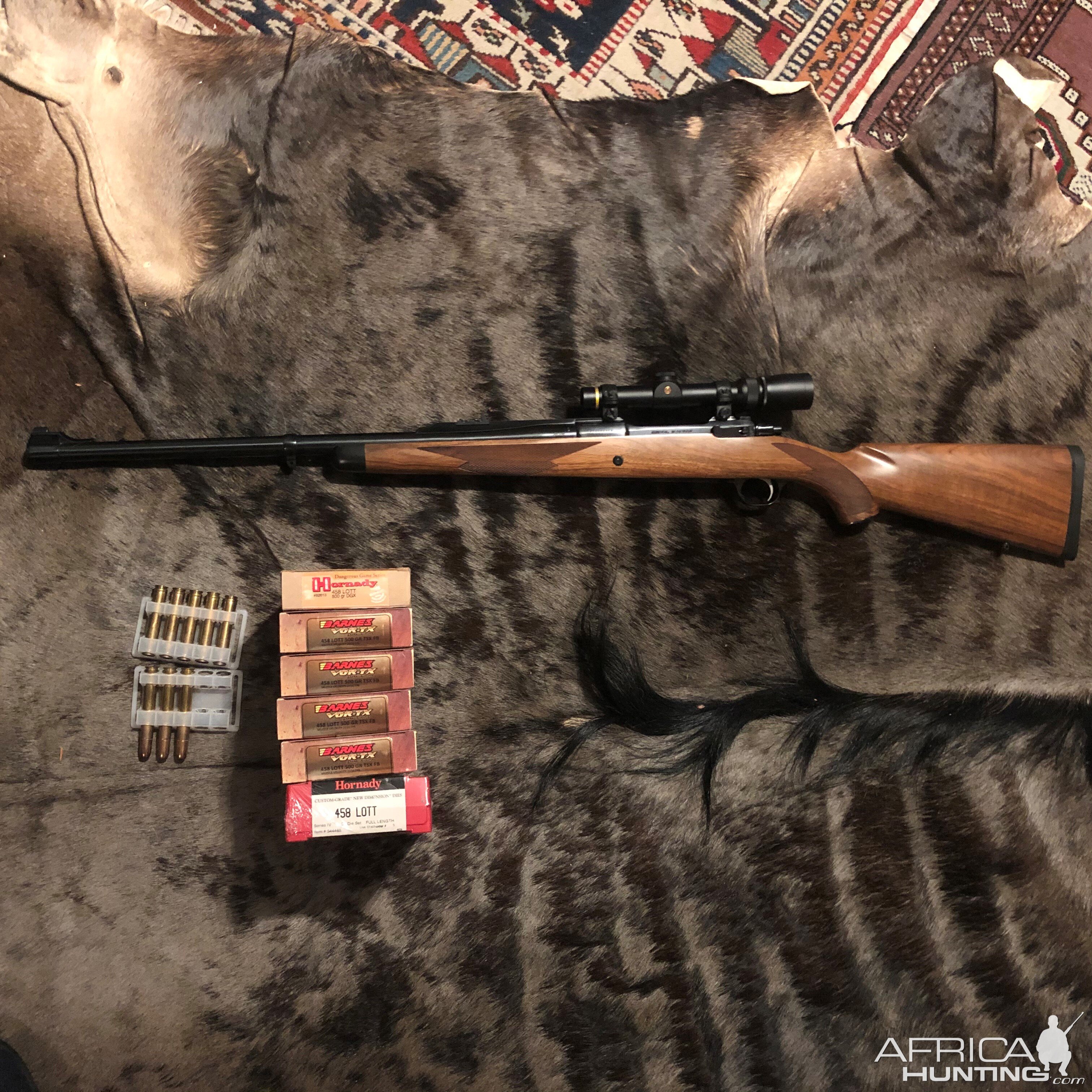 Ruger 458 Lott Rifle