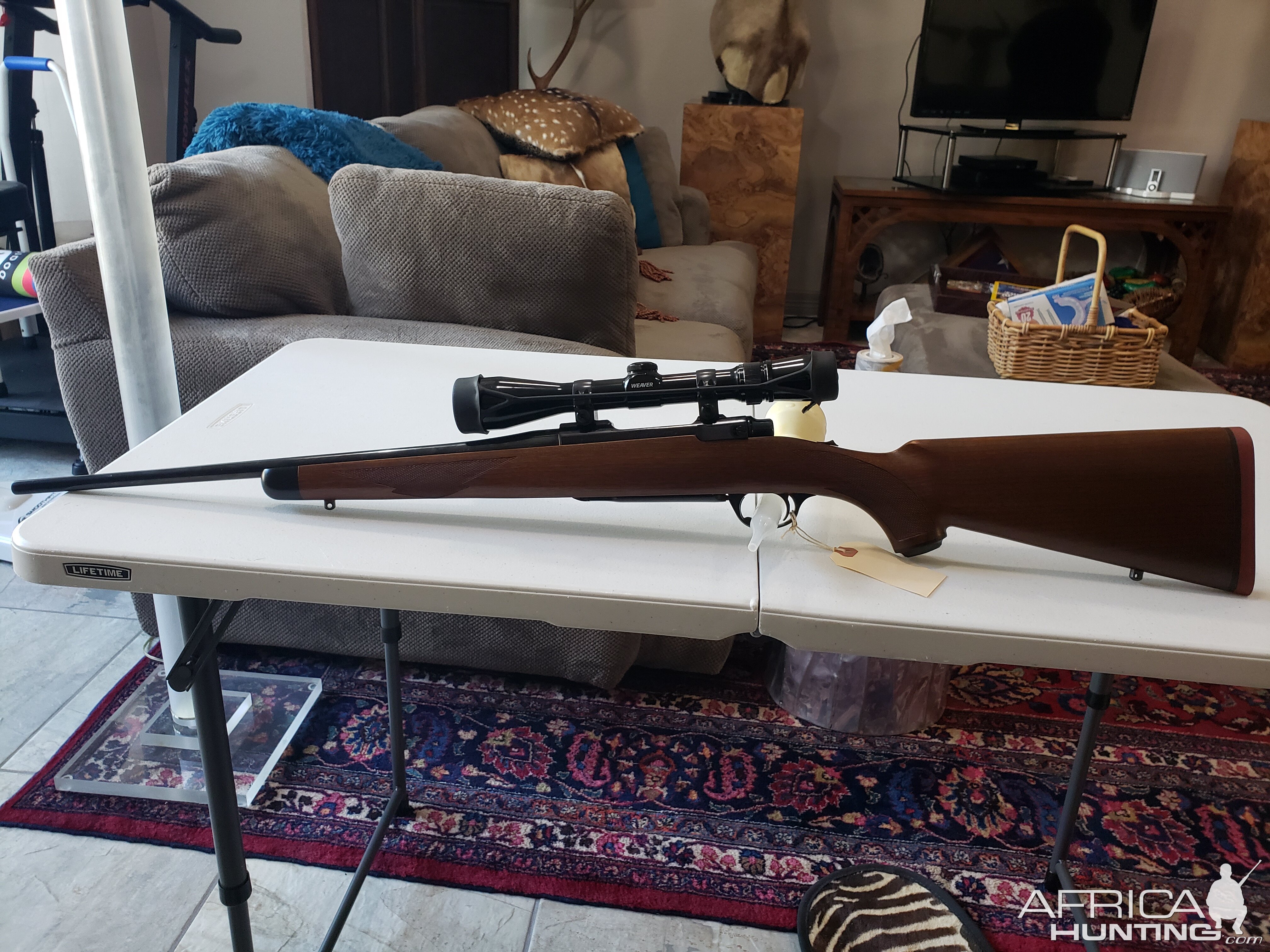 Ruger M77 CRF Featherweight in 250 Savage Rifle
