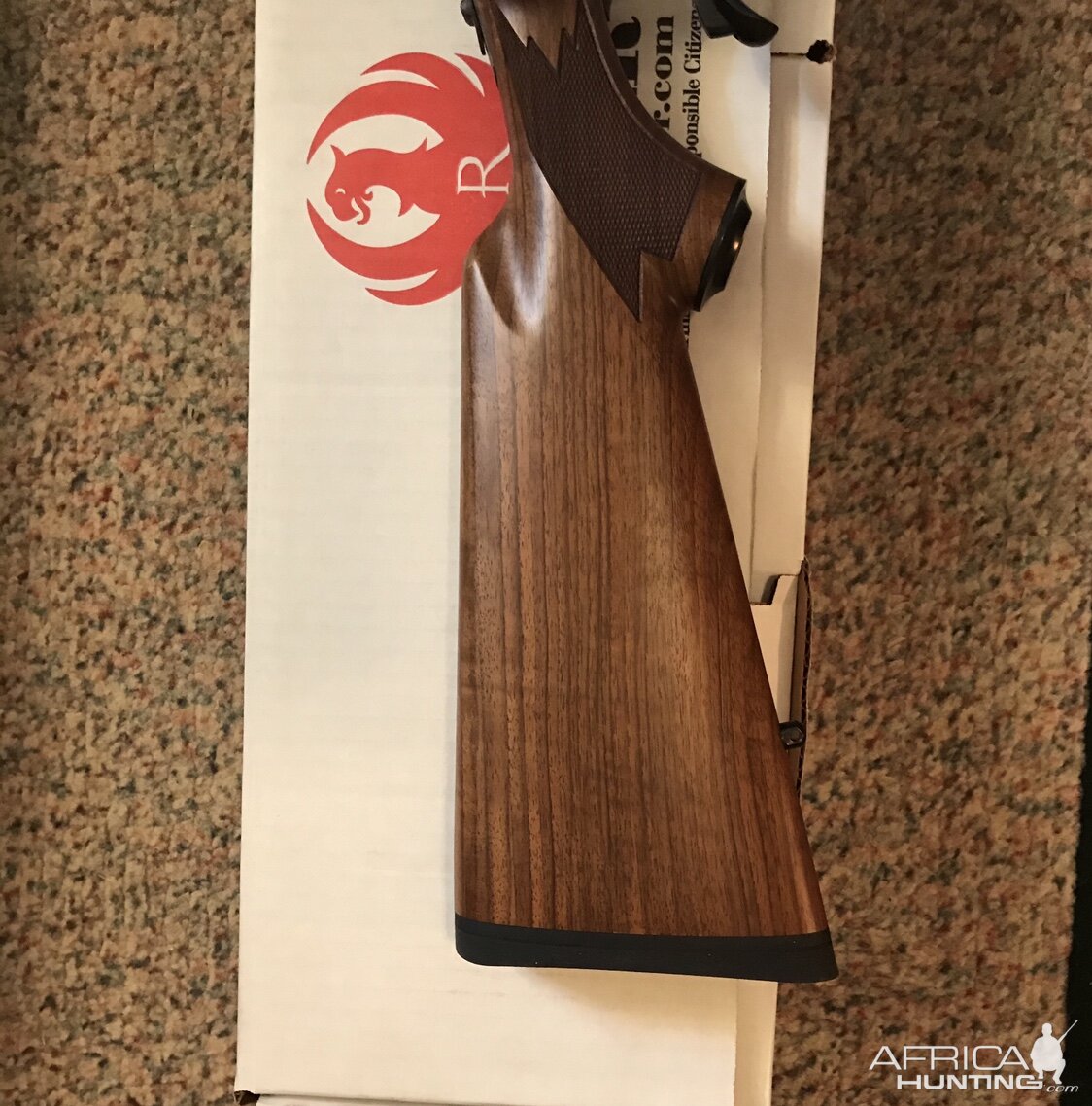 Ruger No 1 .375 H & H Rifle