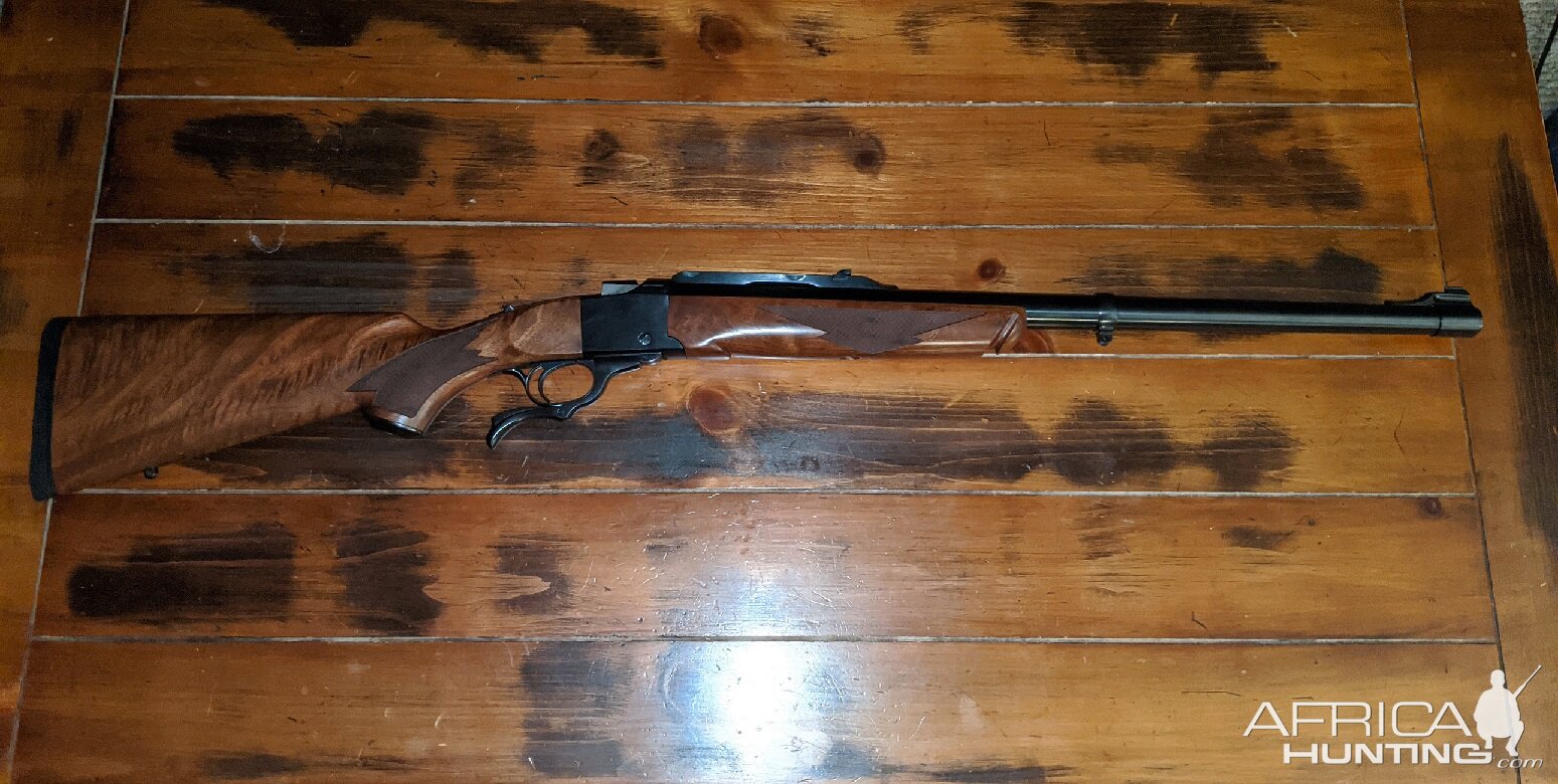 Ruger No. 1 .458 Win Mag Rifle re-bored to .458 Lott