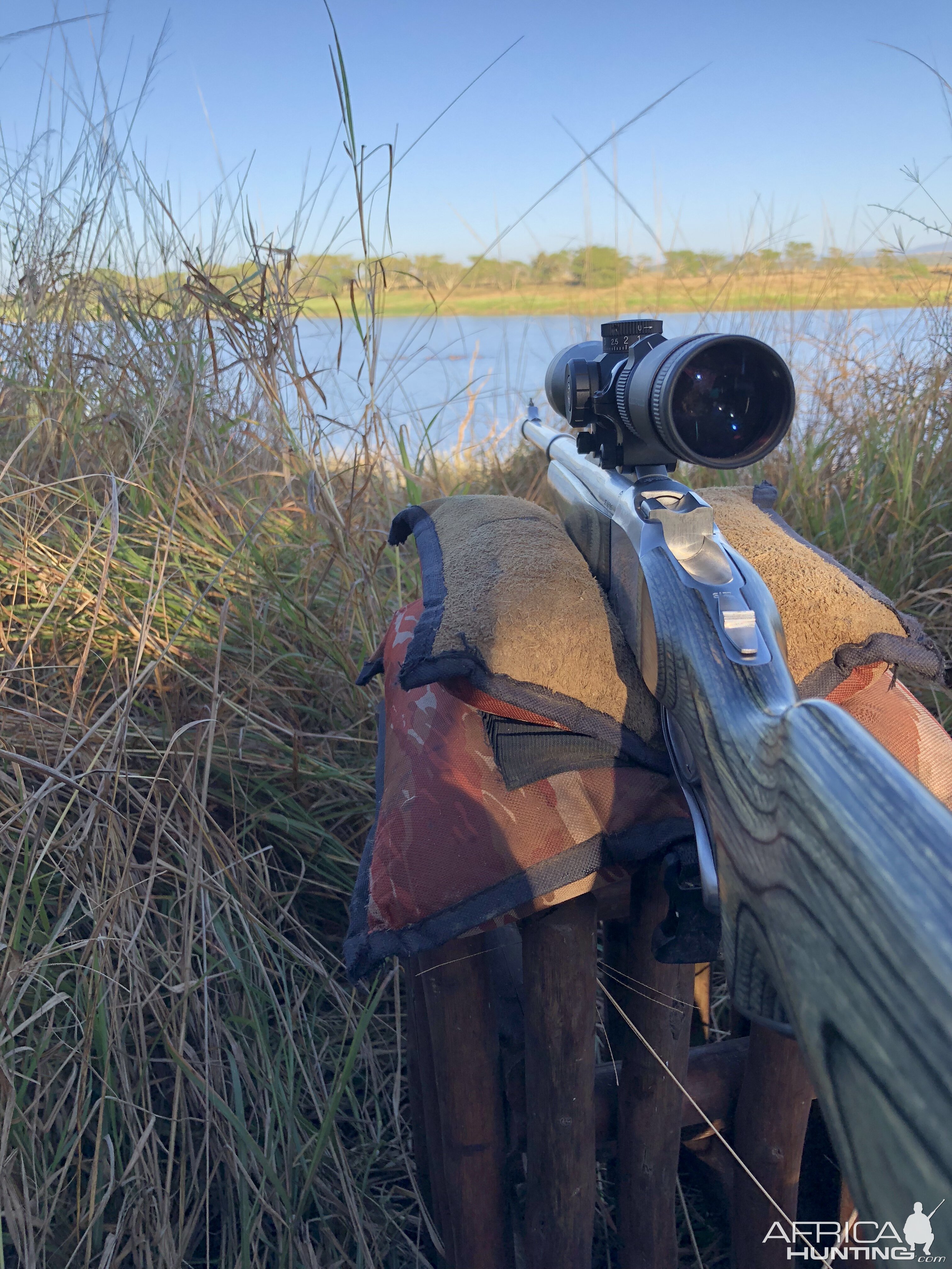 Ruger No 1 in 375 H&H on 2018 Hippopotamus hunt