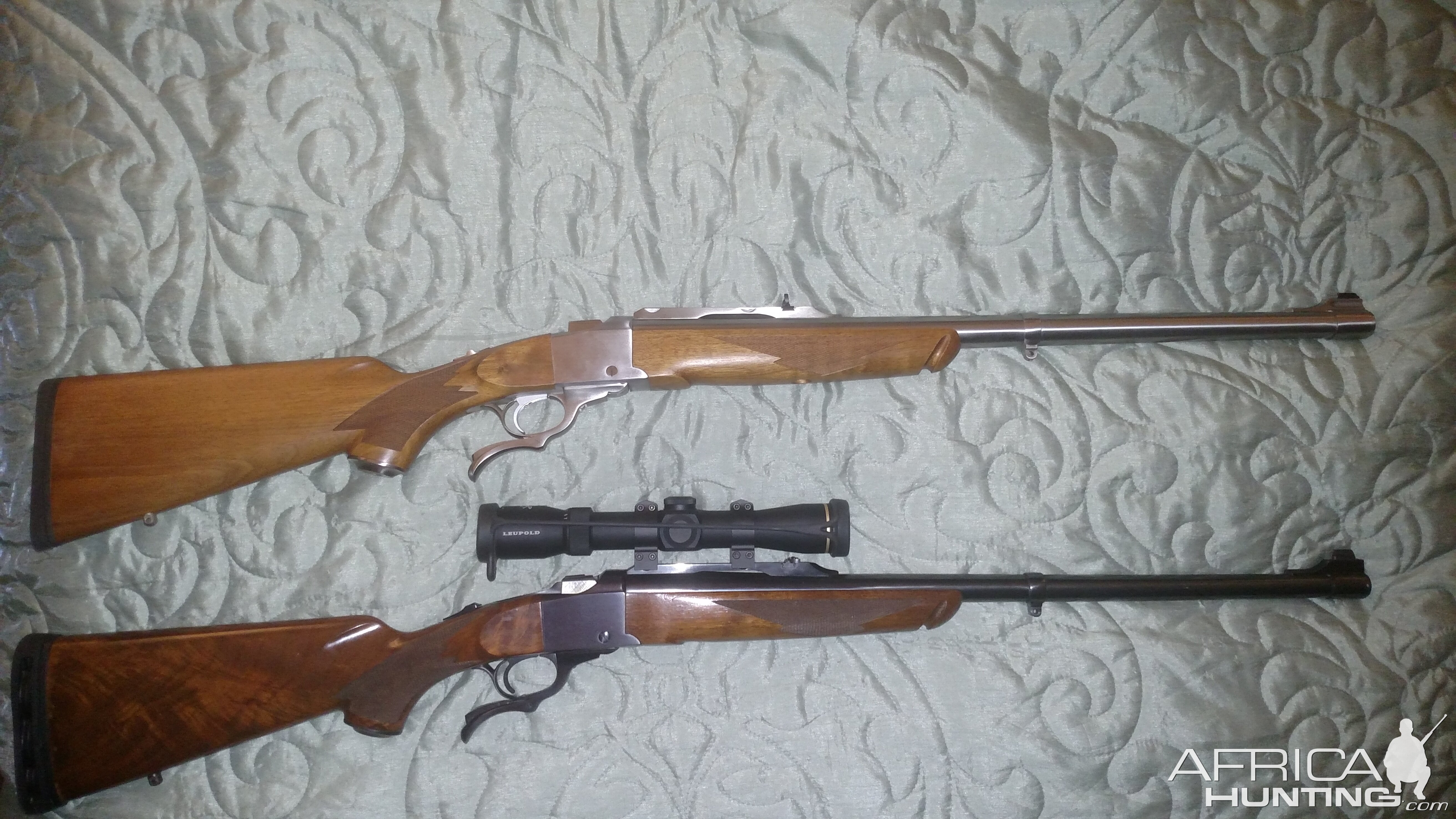 Ruger No. 1 in .375 H&H Rifle & Ruger No. 1 in .458 Lott