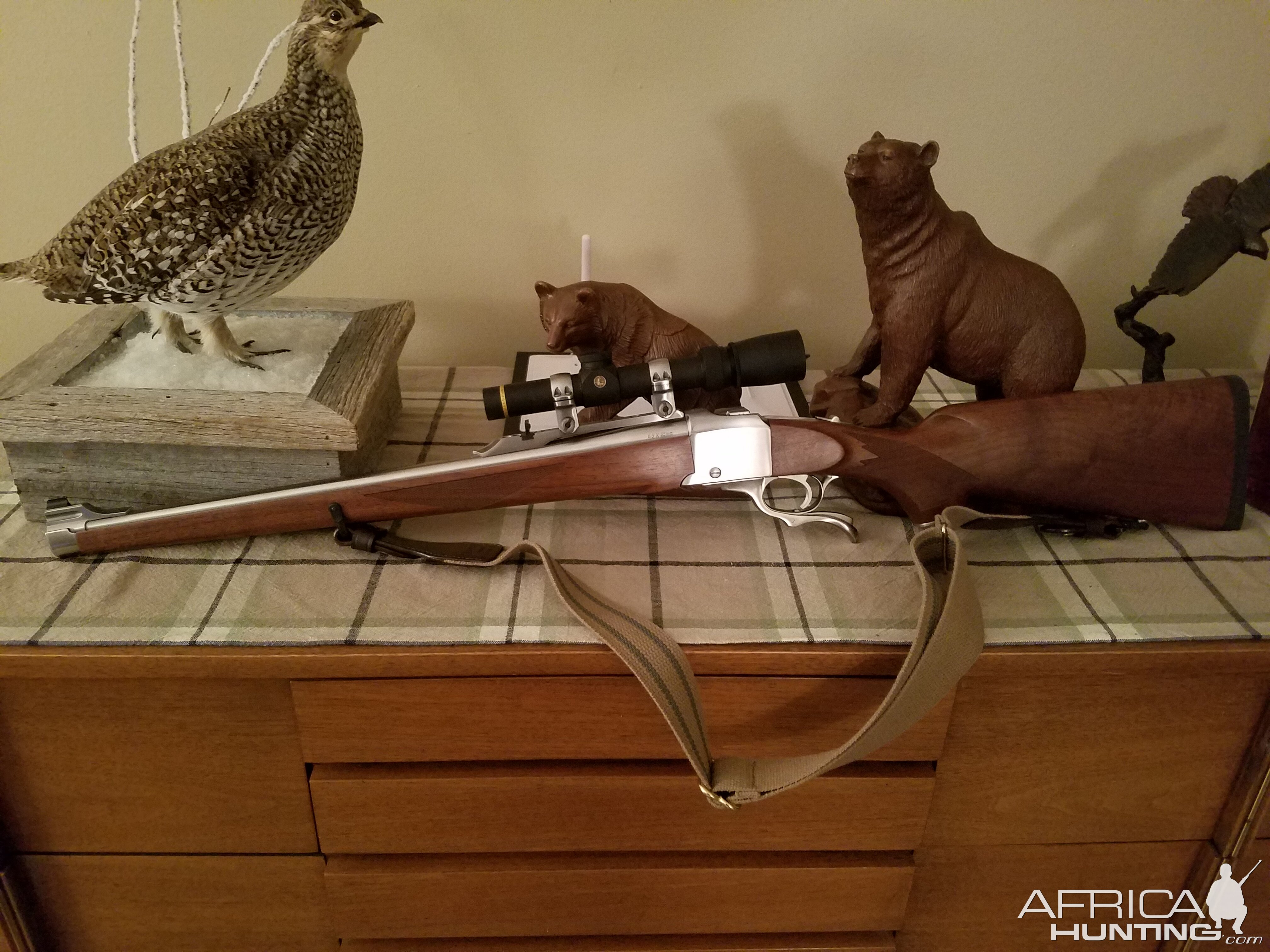 Ruger No. 1 Rifle with Trader Rifle sling