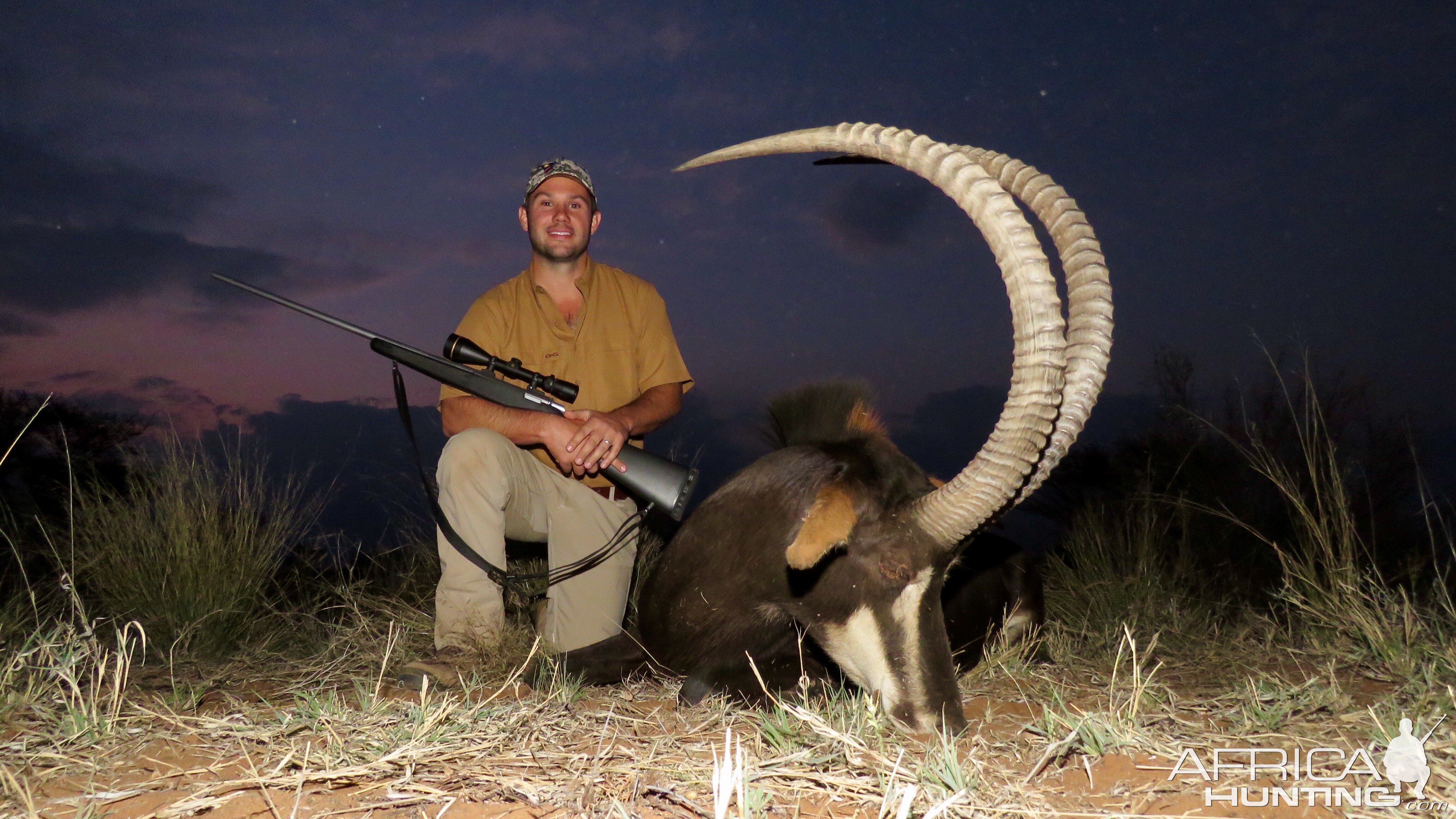 Sable Antelope Hunt Namibia