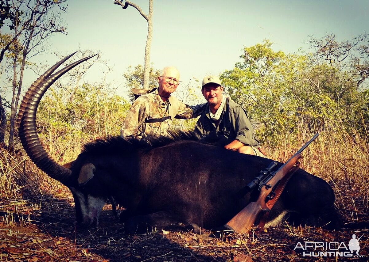 Sable Hunting in Mozambique