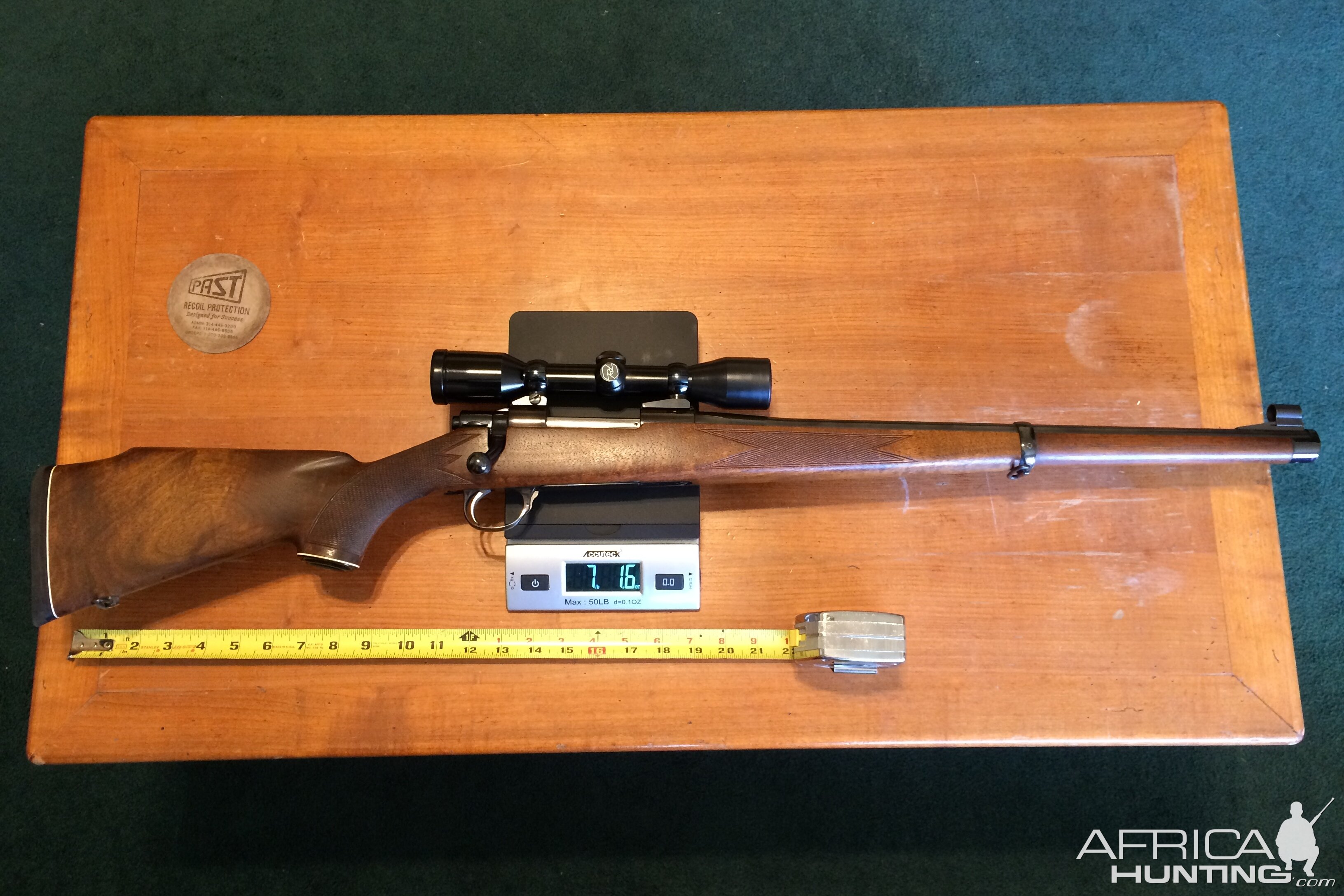 Sako Forester .243 Win. Rifle with Zeiss Diatal C 4x32 and home-shortened stock to 12.5" length of pull