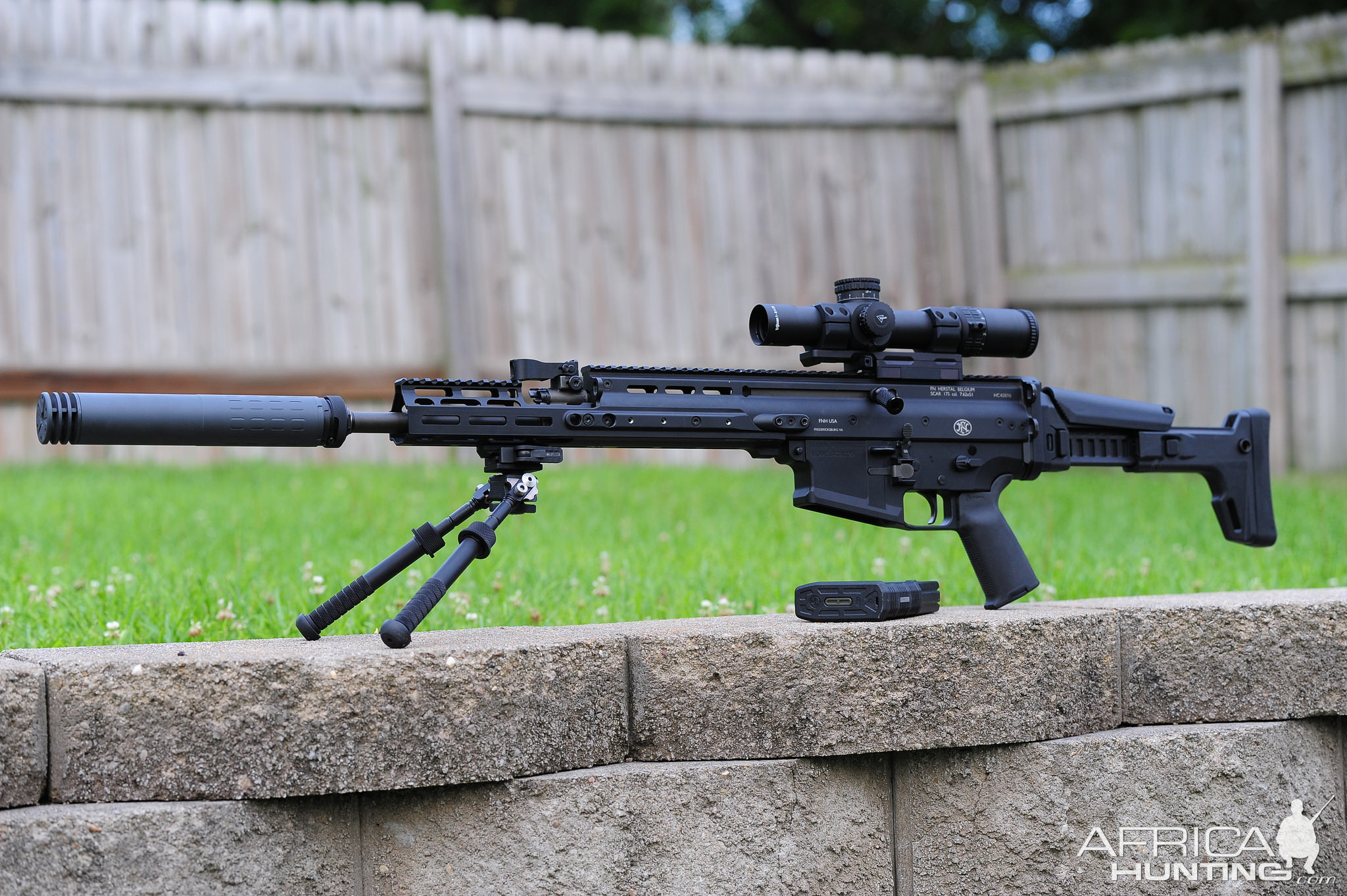 SCAR 17 Rifle