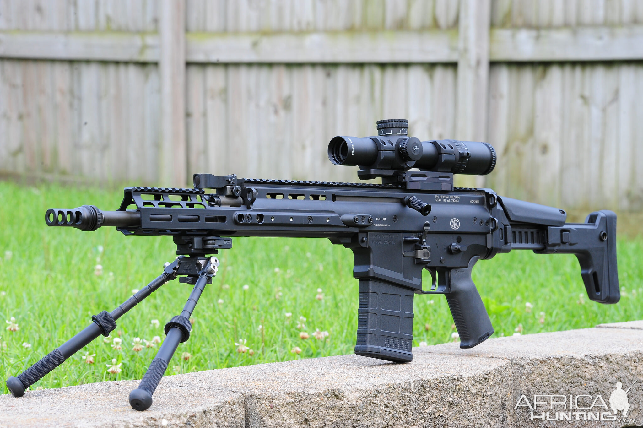 SCAR 17 Rifle