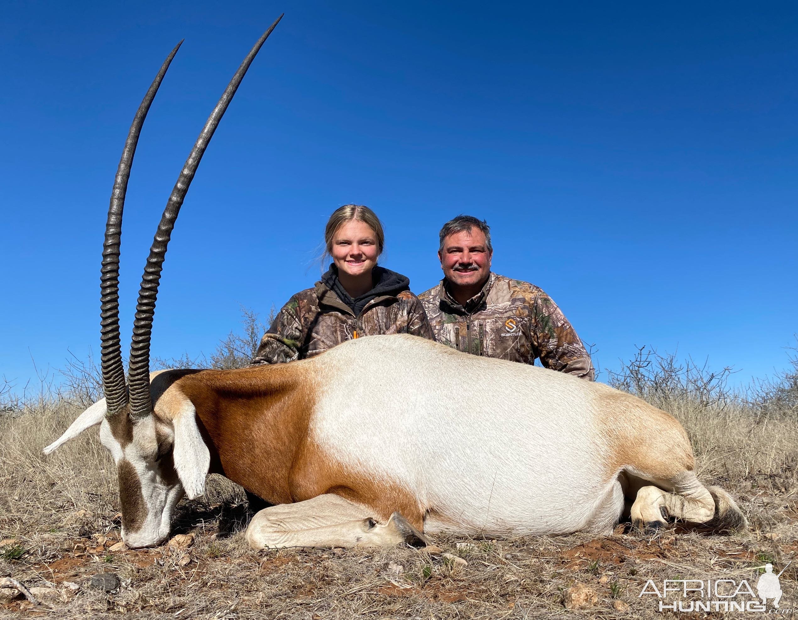 Scimitar Oryx hunt South Africa