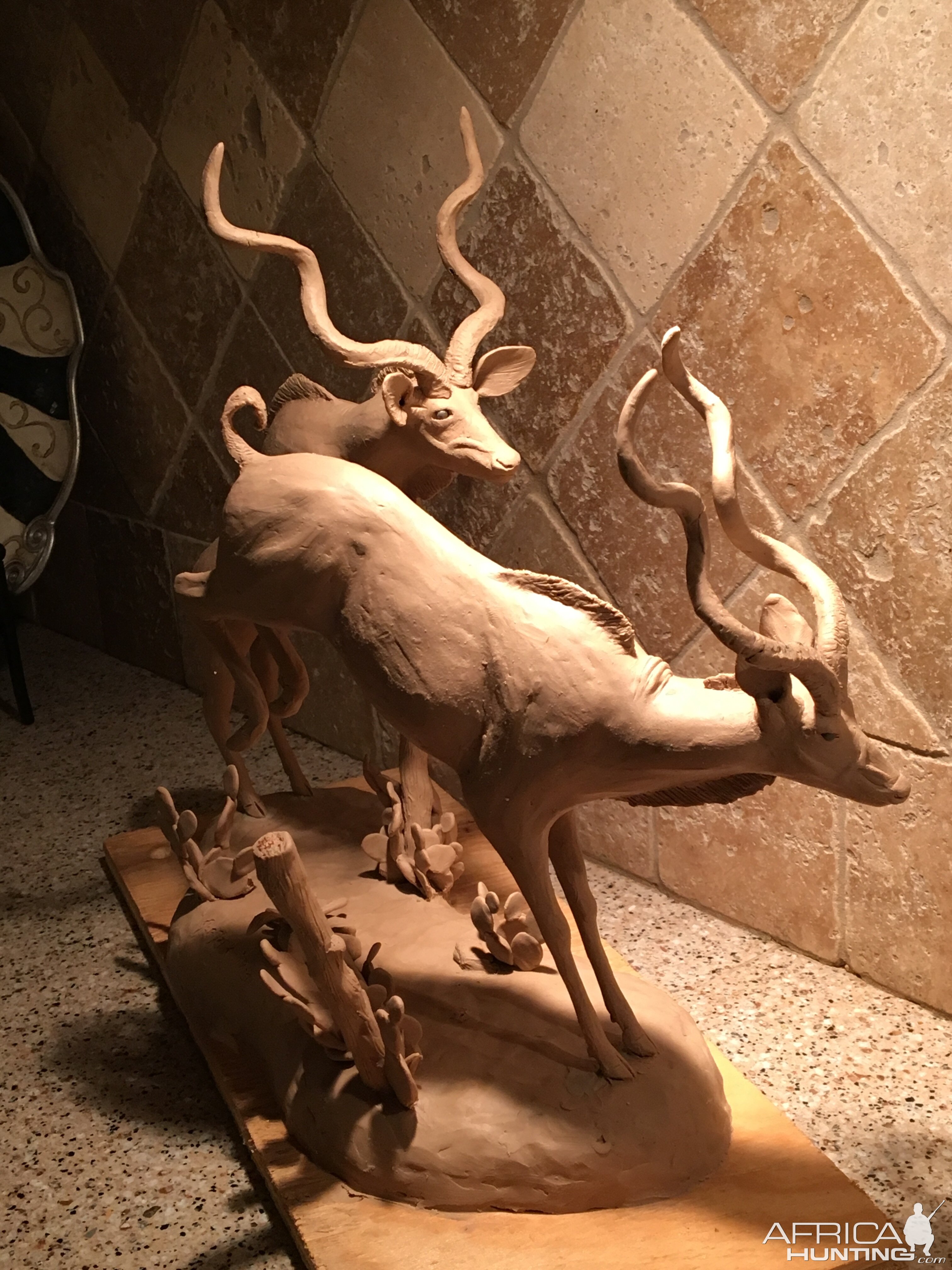 Sculpting Art Kudu's