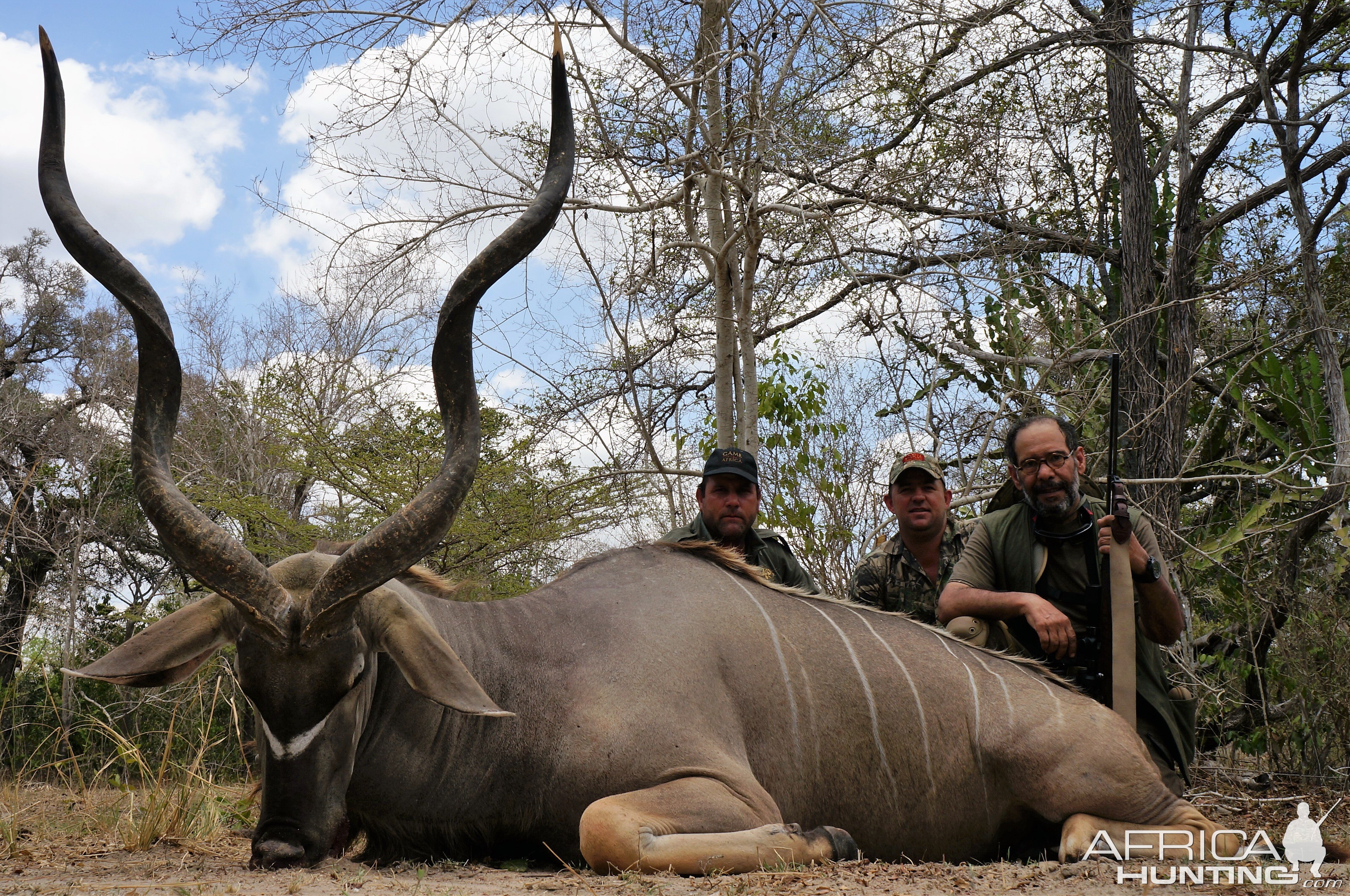 Selous - East African Greater Kudu Hunting