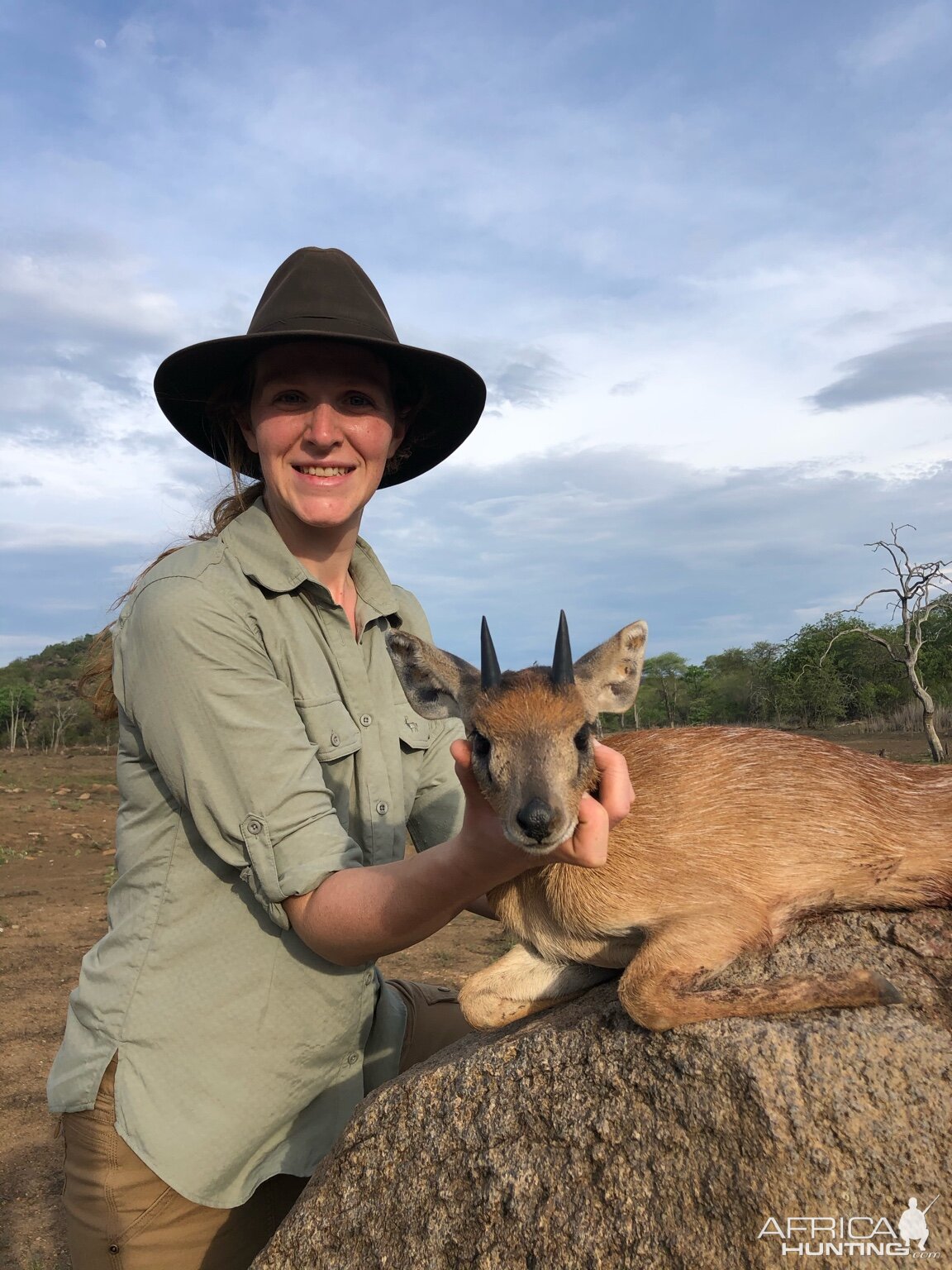 Sharpe's Grysbok Hunt Zimbabwe