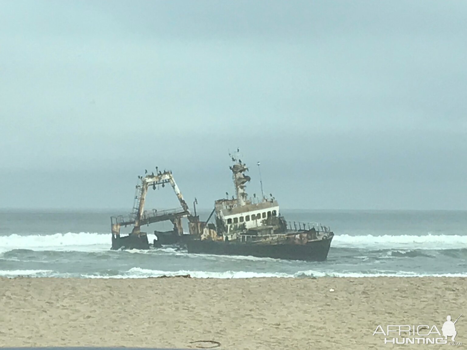 Ship Wreck West Coast of Namibia
