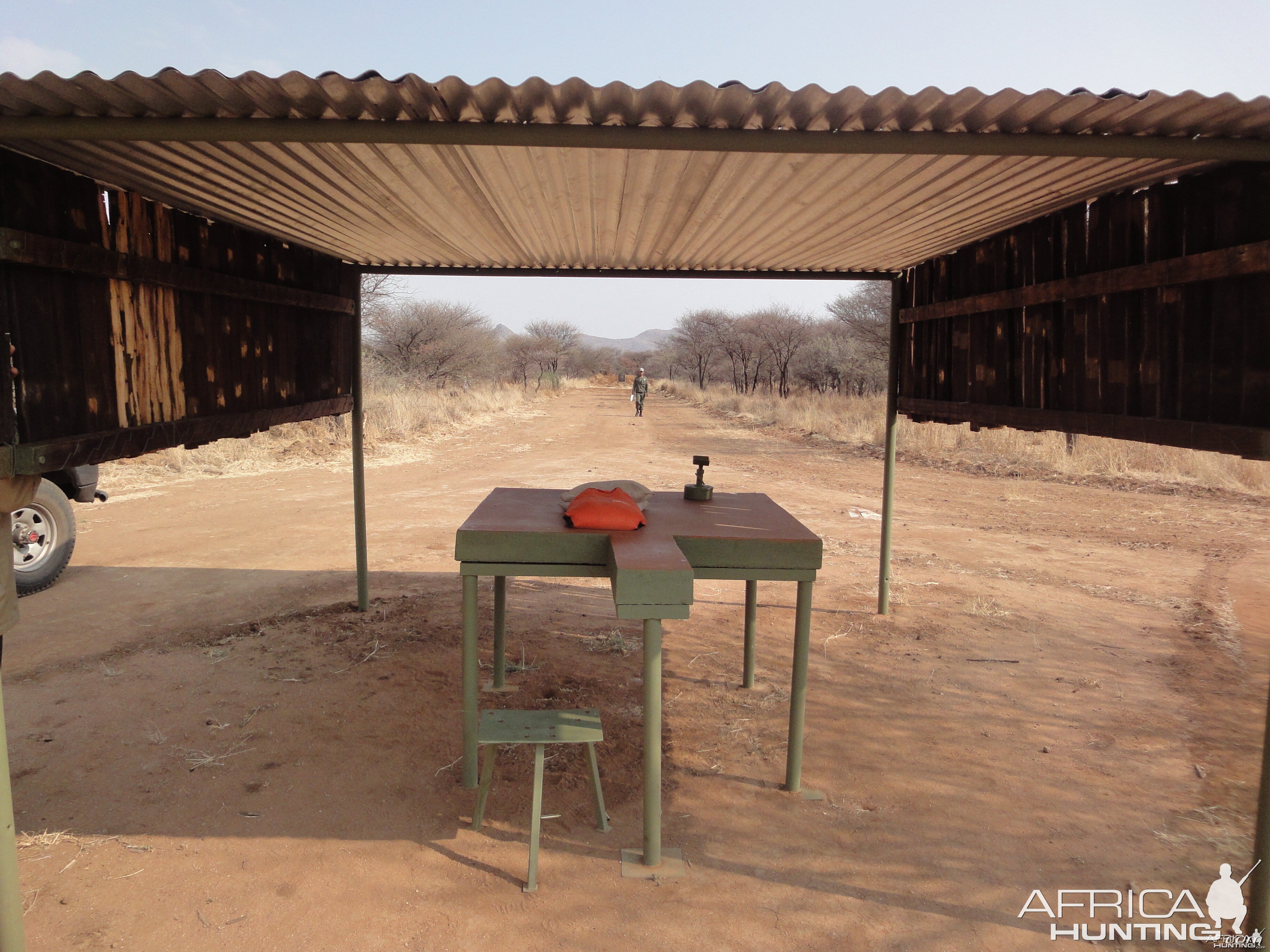 Shooting Range at Ozondjahe Hunting Safaris