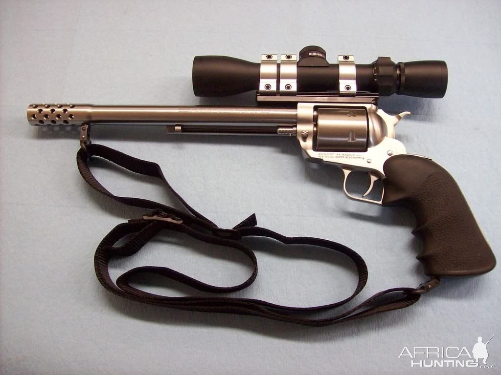 Silhouette Model 44 Magnum Handgun & Bushnell Trophy 2X-6X-32mm Scope