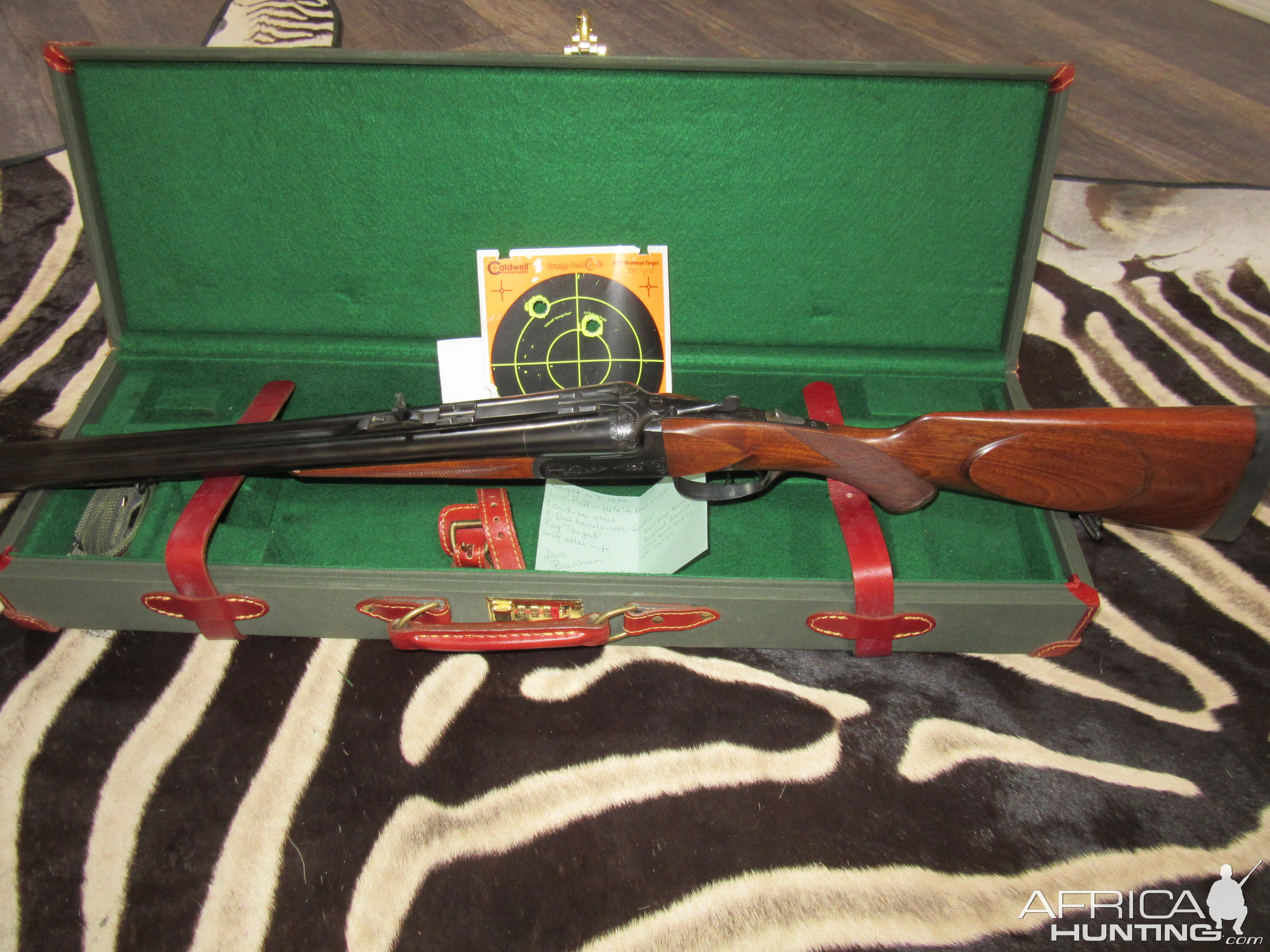 Simon 20GA Double Rifle