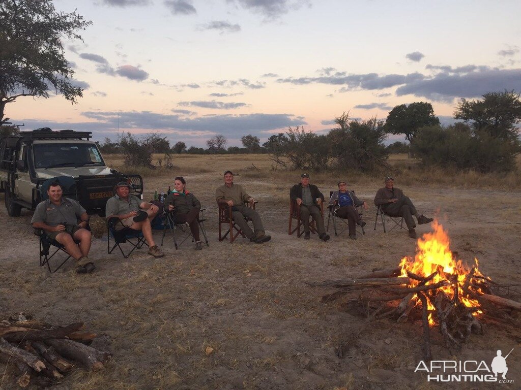 Sitting Around The Campfire